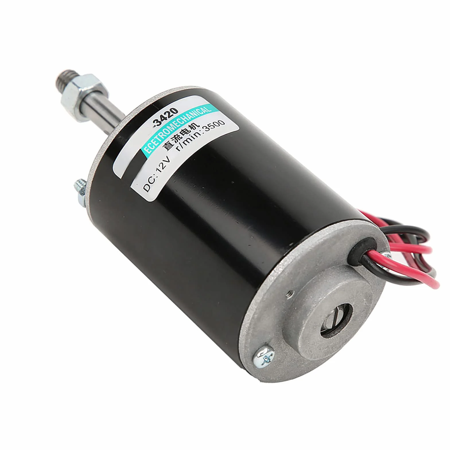 Silnik Prądu Stałego 12V 24V 200W Magnes Trwały 30W 3500 obr./min Mini Szczotkowany