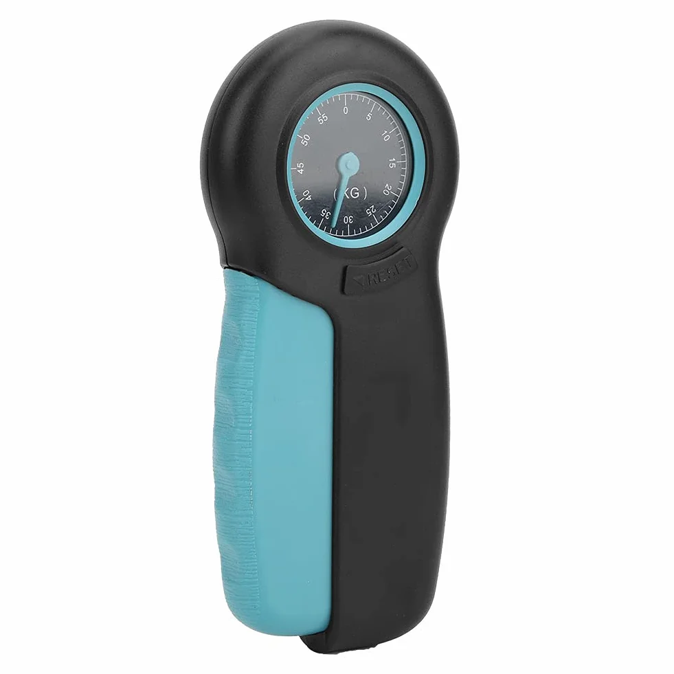 Ausla Ogromny ekran mechaniczny Wrist Enhancer miernik siły chwytu nóż ręczny (ciemnoniebieski)