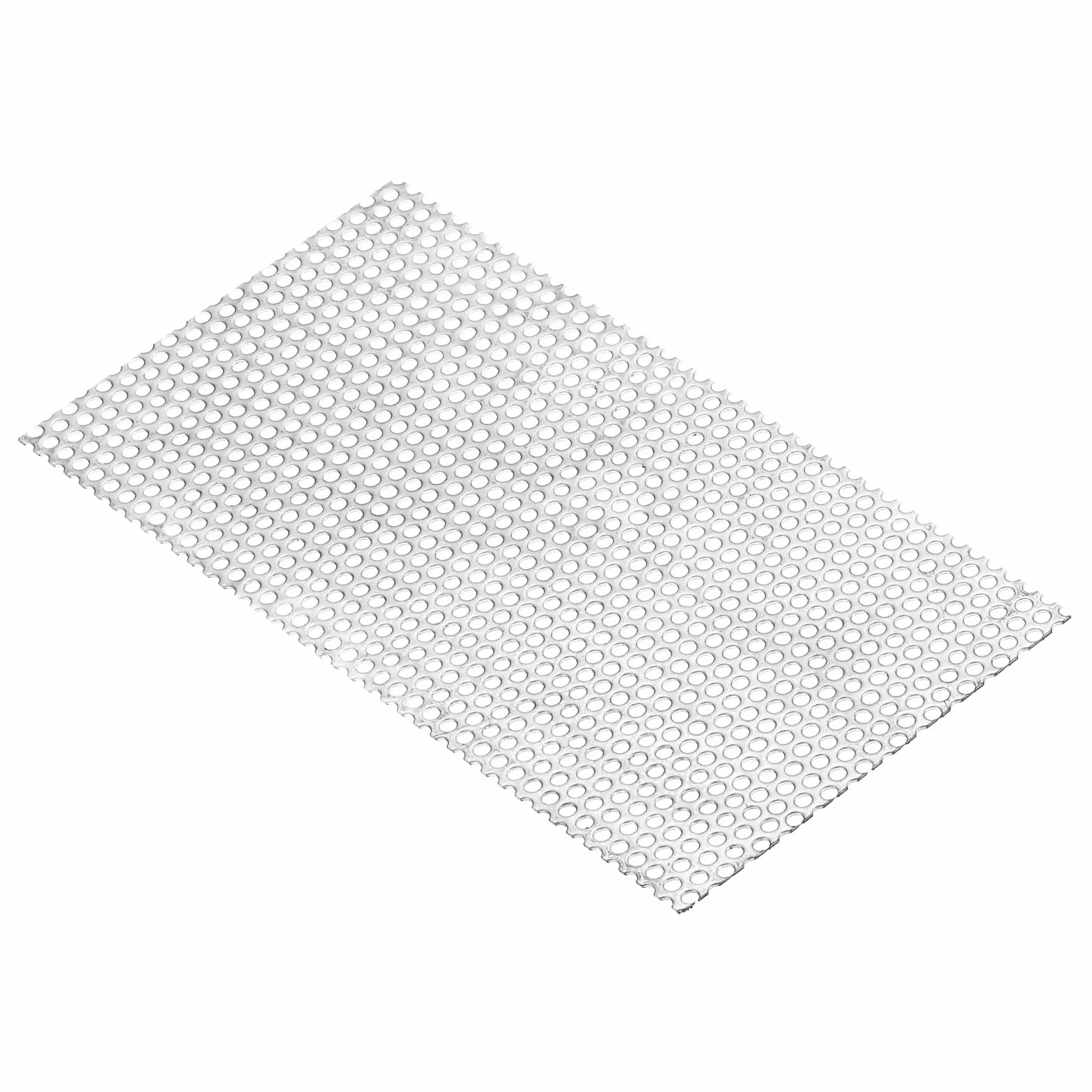 PATIKIL 8" x 4" 304 stal nierdzewna perforowana blacha 0,12" otwór 19GA metalowa płyta siatkowa do wentylacji grill