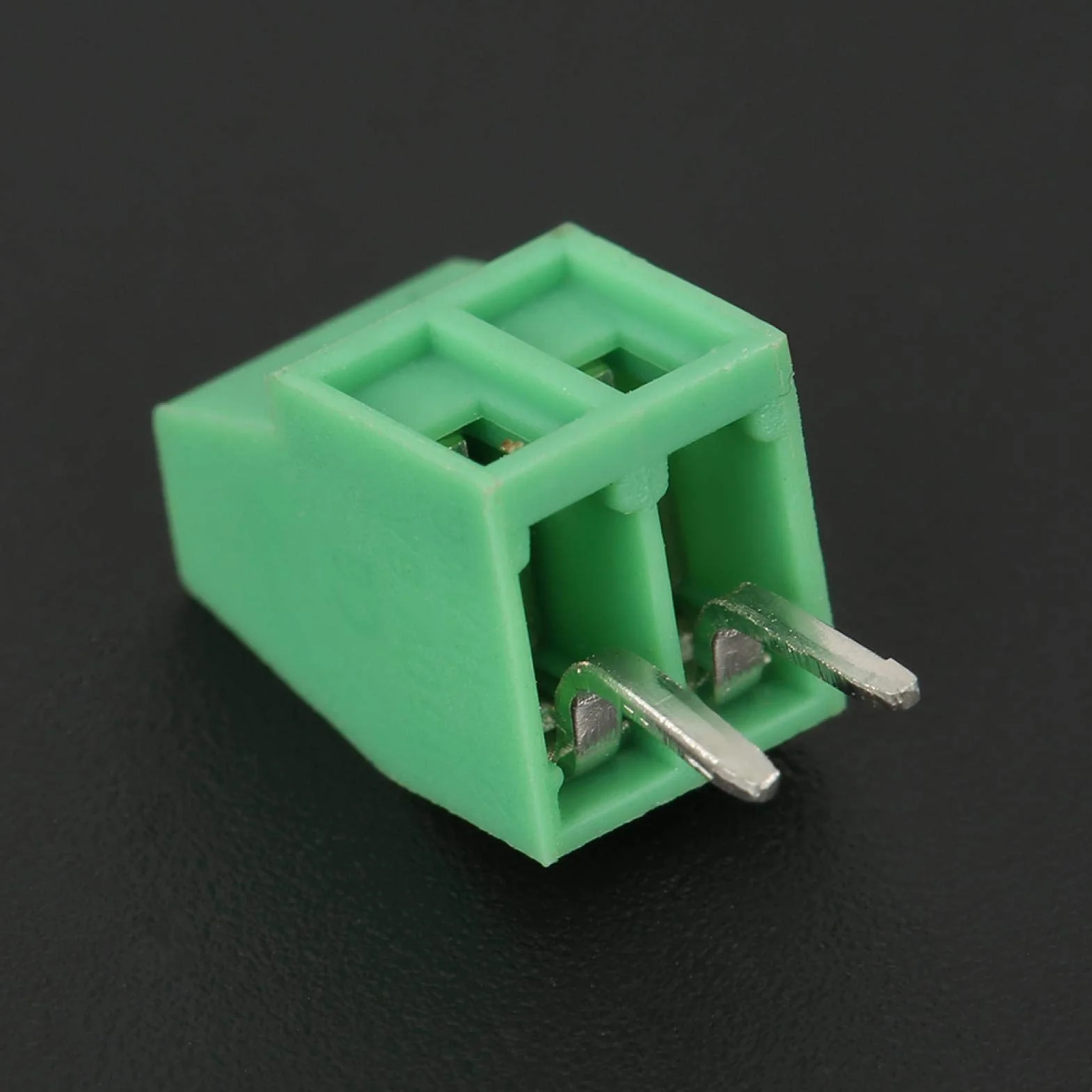 50 sztuk/zestaw złącze listwy zaciskowej 2 pin 2.54mm PCB listwa zaciskowa obwodu uziemienia listwa zaciskowa niskiej częstotliwości złącze śrubowe (zielony)
