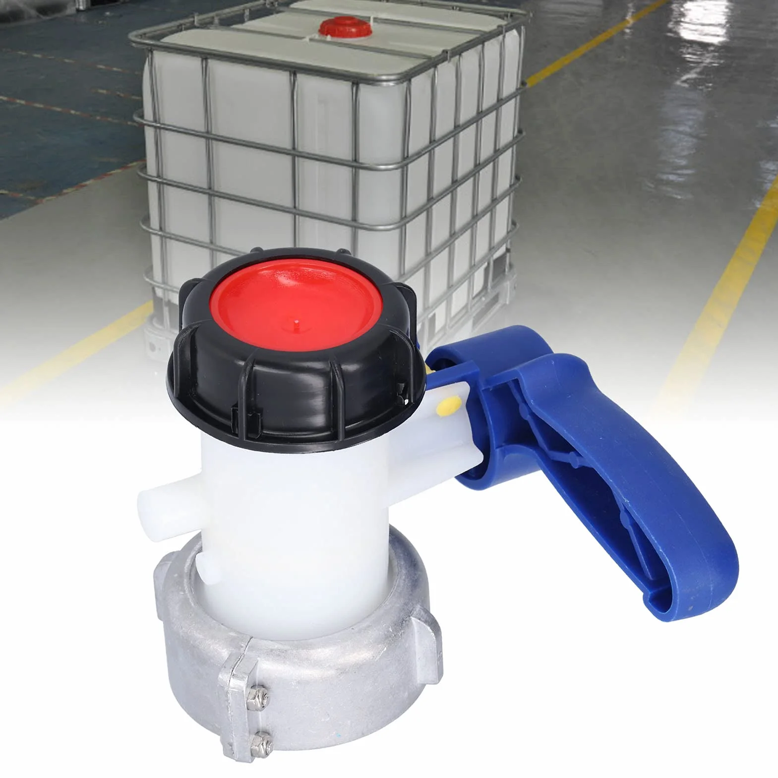 Zawór Motylkowy, Zawór Motylkowy DN50 Zawór Motylkowy IBC Adapter Wody w Zbiorniku Wymiana Złącza Sterowania Wylotem, średnica Wlotu 75 Mm, Adaptery