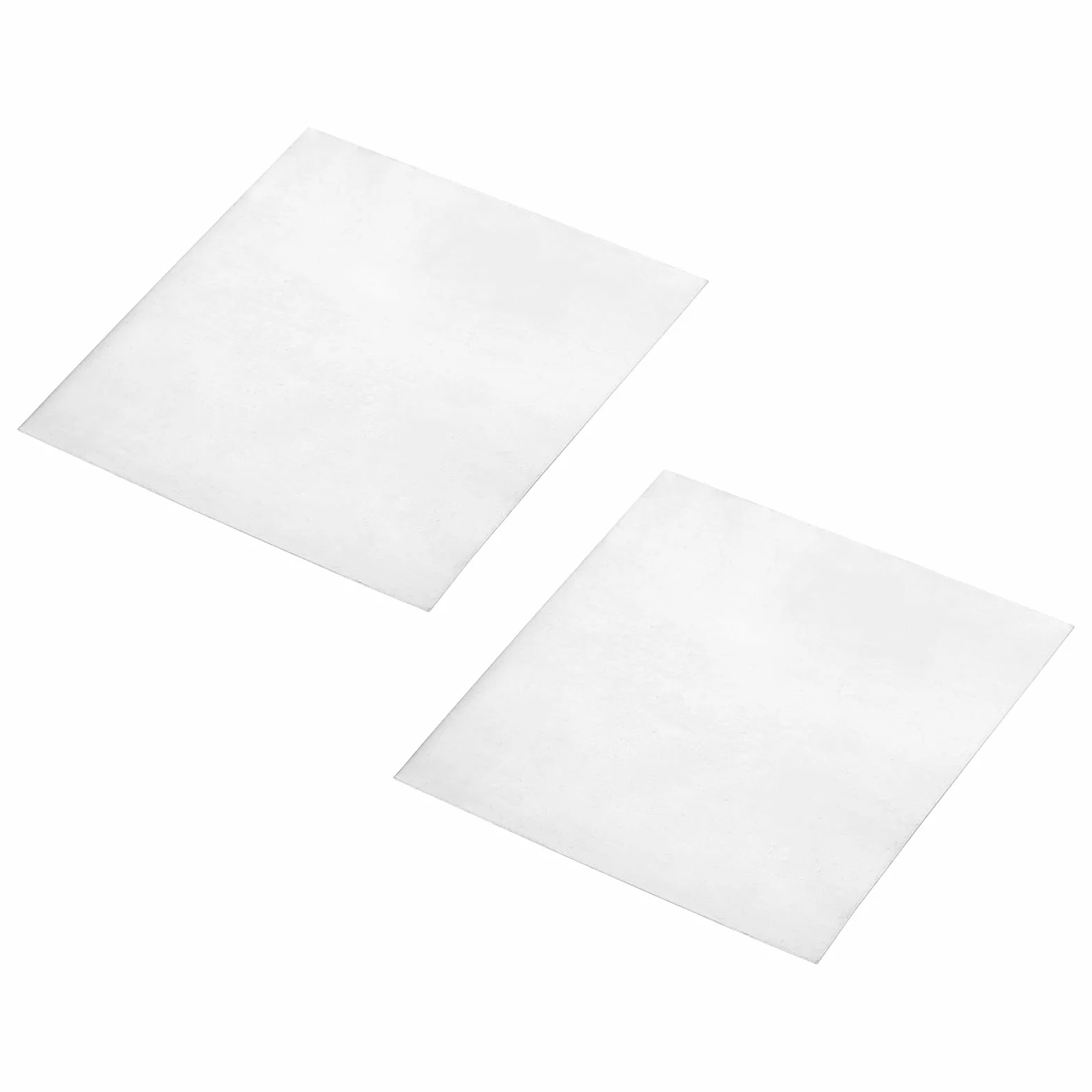 QUARKZMAN 4 sztuki blachy cynkowej, 99,99% czyste płyty cynkowe, 0,02" x 4" (0,5 x 100 x 100 mm) metalowa folia cynkowa, paski kanodowe do laboratoriów naukowych, przemysłowych, majsterkowania