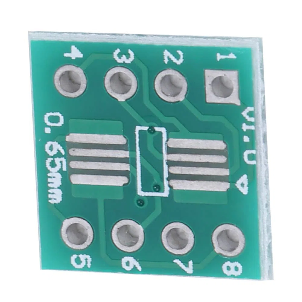 100 sztuk moduł adaptera konwertera płyta adaptera moduł konwertera lekkie akcesoria elektroniczne SOP8 SSOP8 do DIP8 TSSOP8 DIP SMD do Inline