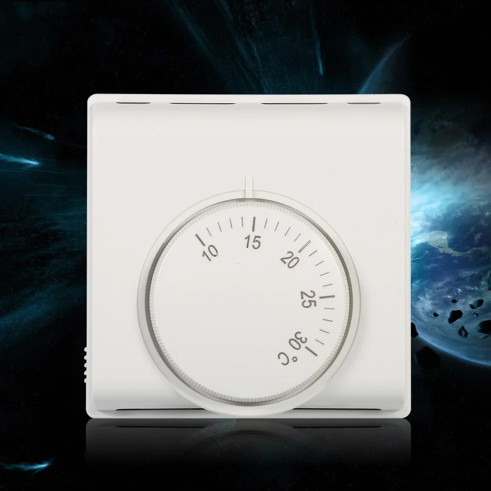 Regulowany Termostat Pokojowy, Mechaniczny Regulator Temperatury do Centralnej Klimatyzacji