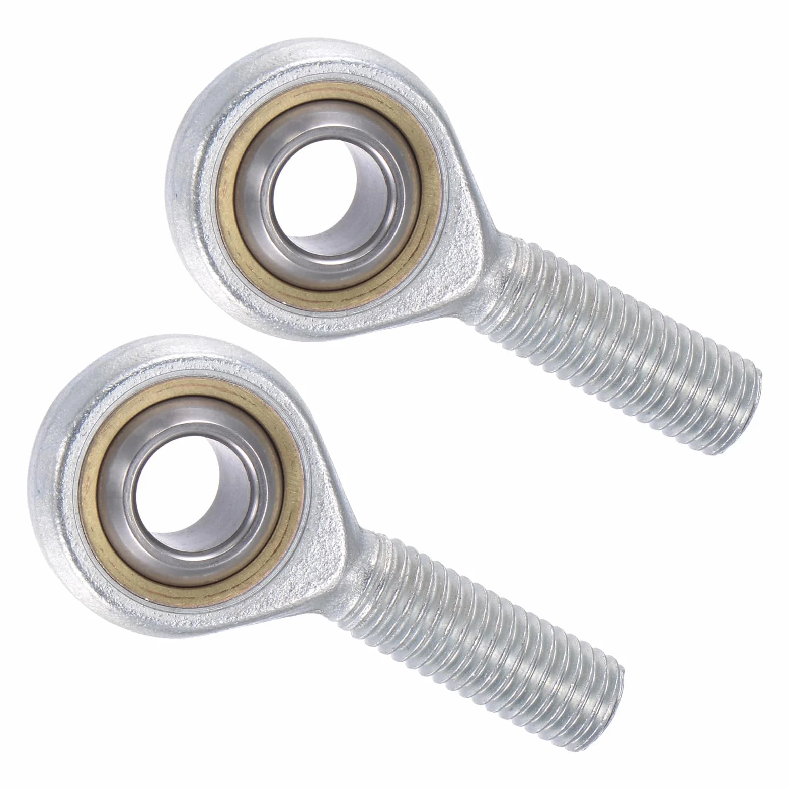2 szt. SA12TK łożysko przegubowe końcowe trzpienia - [otwór 12 mm M12 x 1,75 gwint męski lewy] łożysko pręta wędkarskiego, stal węglowa