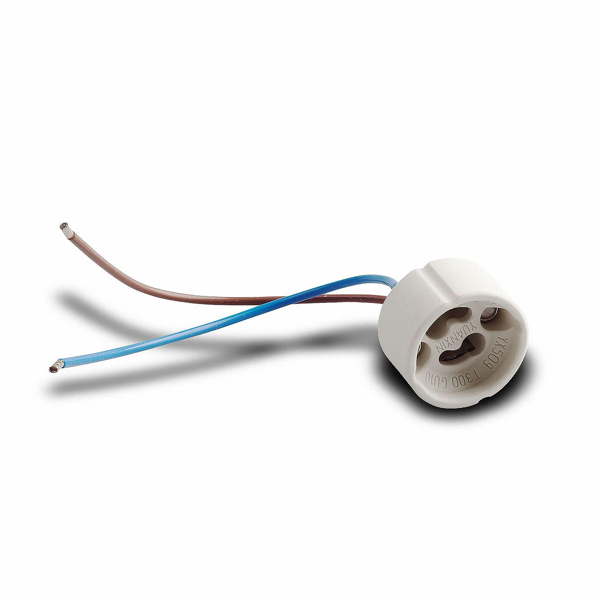 Mextronic Podstawa lampy halogenowej GU10 oprawa VDE 190-230 V 10 szt.
