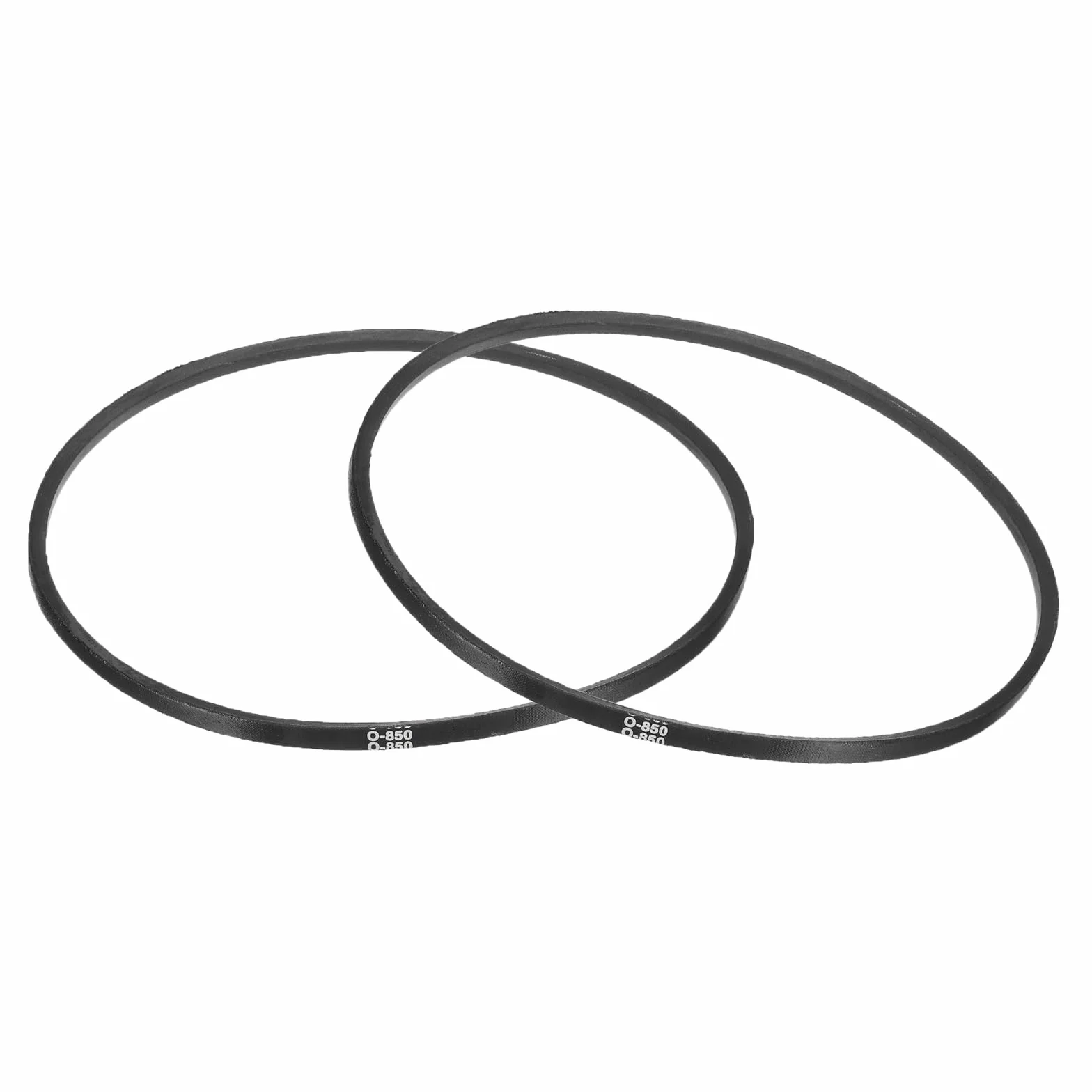 QUARKZMAN 2 szt. O-850 O Typ paska V 850 mm / 33,5" Długość wewnętrzna x 0,39" Szerokość x 0,24" Wysokość, Zamknięty cykl gumowy pasek napędowy Typ O