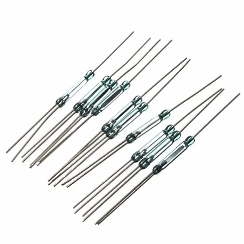 EsportsMJJ 10 sztuk N/O N/C Spdt Przełącznik magnetyczny Reed 2,5 X14Mm Switch