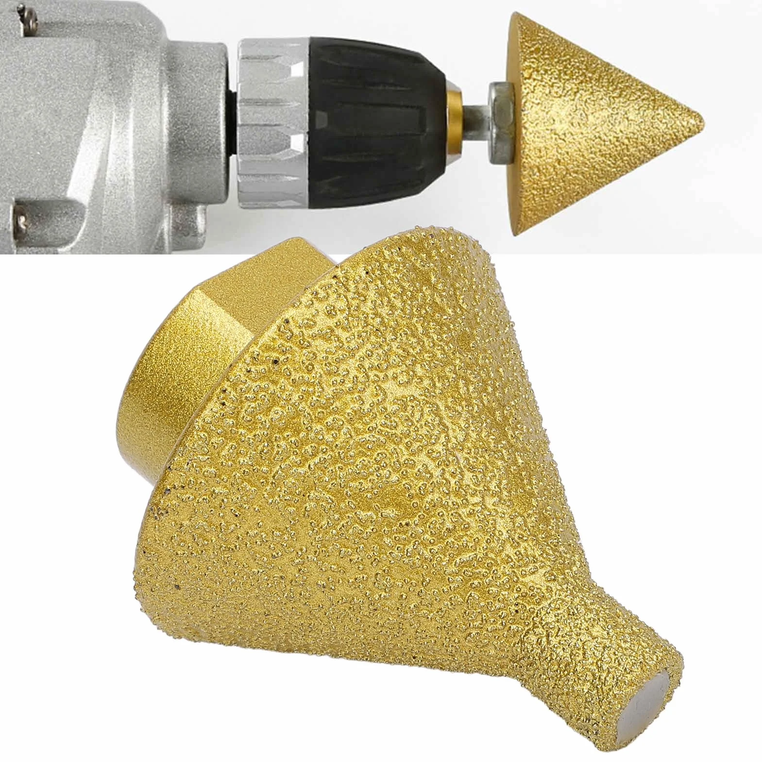 Diamond Beveling Bit Angle Grinder Cone Bit 38mm M14 for Marble Tile Quartz