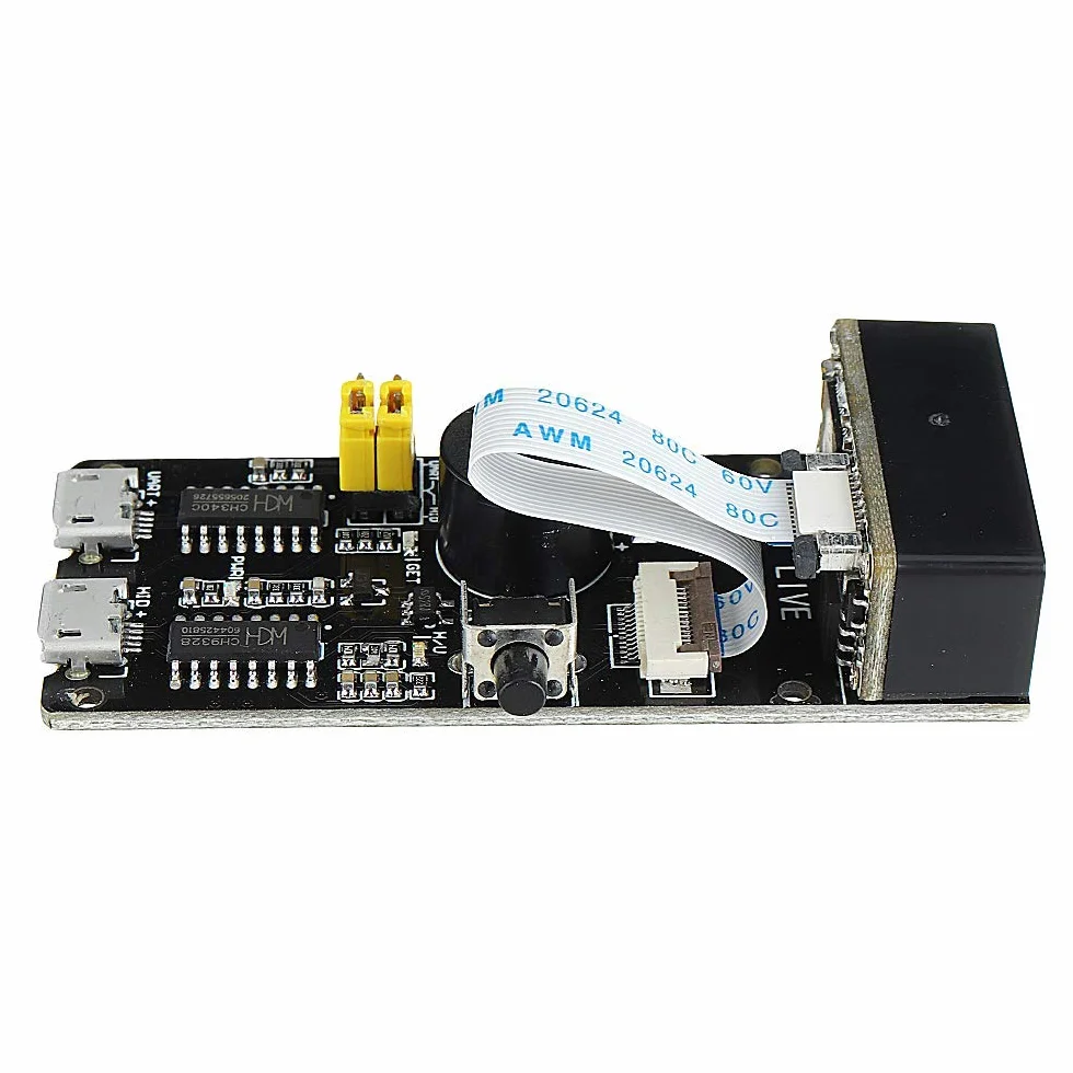 DollaTek UART szeregowy dwuwymiarowy skaner 2D v3.0 Moduł skanowania kodów kreskowych