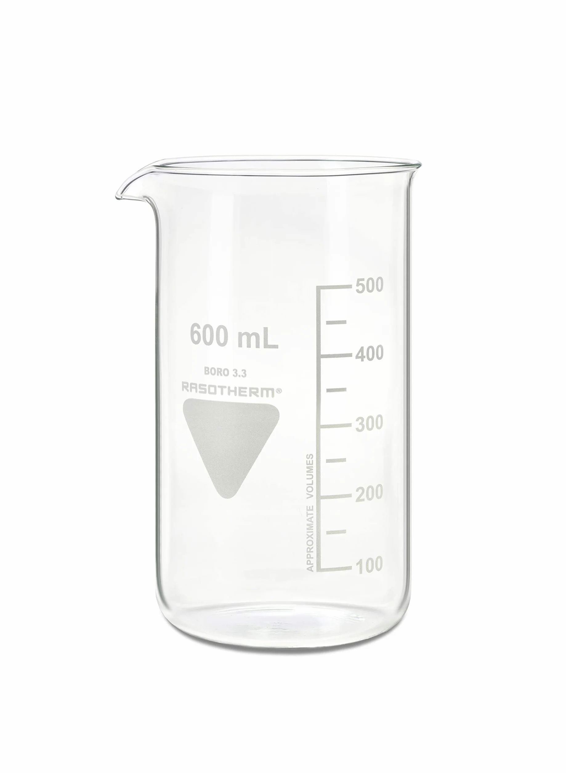 neoLab Kimax Boro 3.3 Miarka szklana 600 ml z dzióbkiem