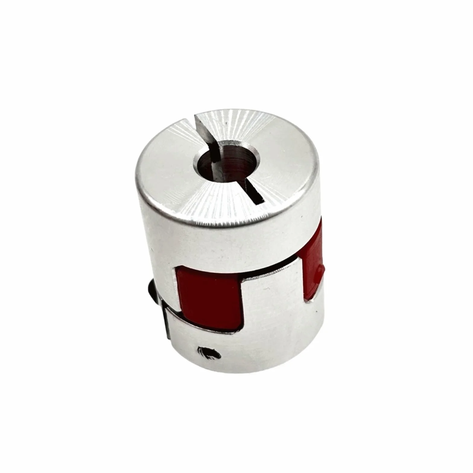 D14 L22 łącznik aluminiowy Plum elastyczny wał sprzęgło silnika pełna gumowa podkładka wtyczka (5 mm do 5 mm)