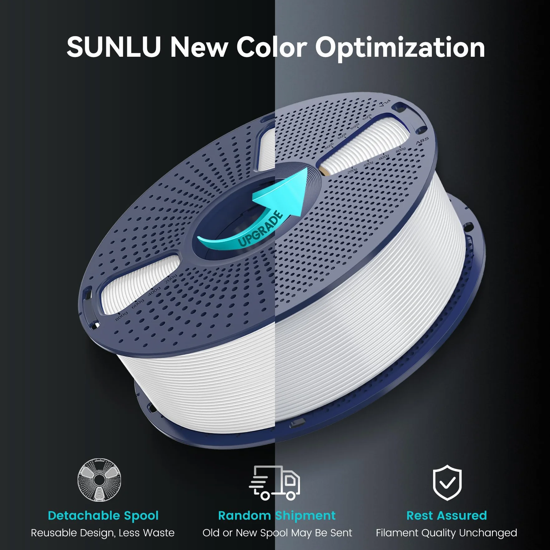 SUNLU PETG Filament 1.75mm, Filament PETG do drukarek 3D, Zwiększona Wytrzymałość i Wysoka Odporność na Uderzenia, Pasuje do Większości Drukarek 3D FDM, Szpula 1 kg, petg Różowy Kwiat Wiśni