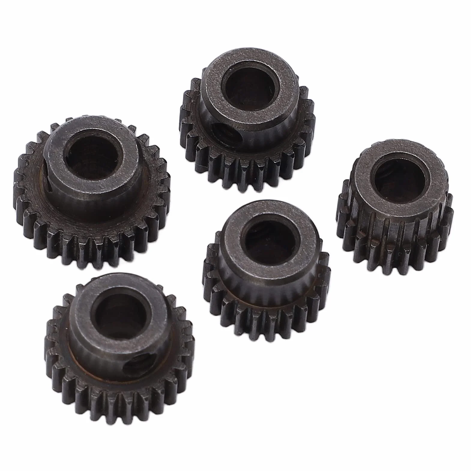 5Mm Zębnik 48P Akcesoria Samochodowe 5 Sztuk 48Dp Przekładnia Silnika 5Mm Otwór Wału 20T 22T 24T 26T 28T Zębnik dla 1 10 Zdalnie Sterowana Ciężarówka 5Mm 48P Zębnik