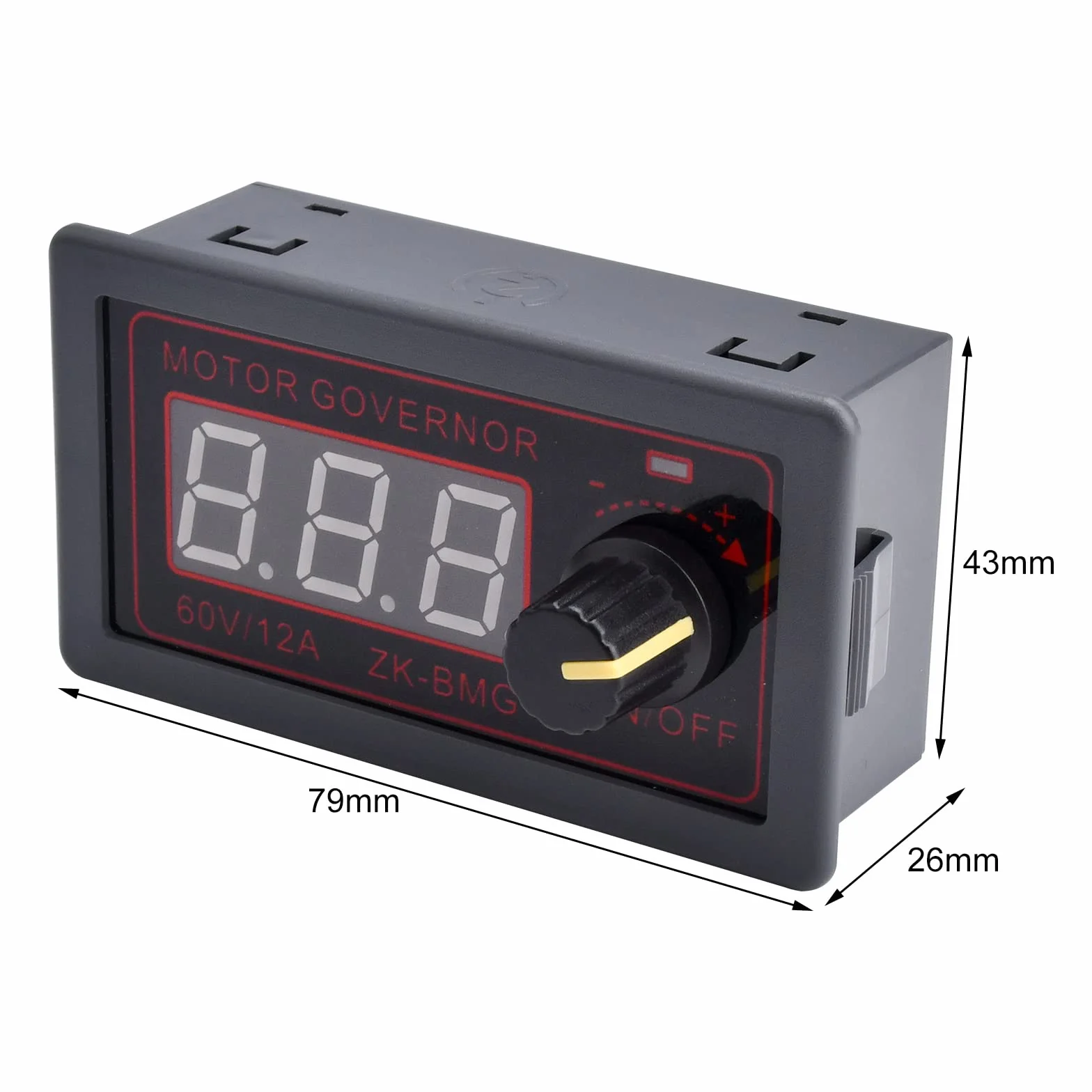 Regulator prędkości obrotowej DC 12V 24V 60V 500W PWM sterownik silnika elektrycznego