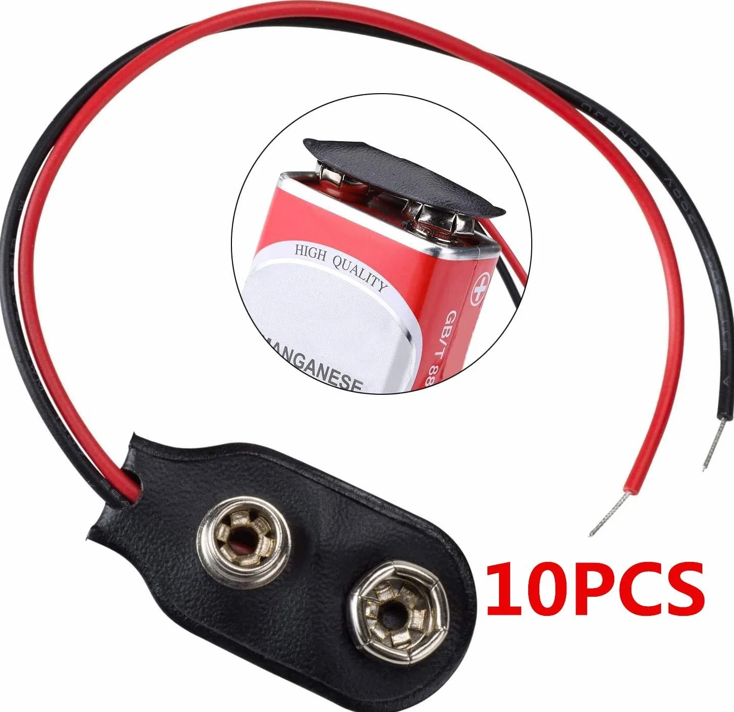 RUNCCI-YUN 60 sztuk 5 mm LED wstępnie okablowane diody emitujące światło DC12V lampy modelarskie + 60 sztuk 5 mm plastikowy uchwyt diodowy + 10 szt. złącze baterii 9 V
