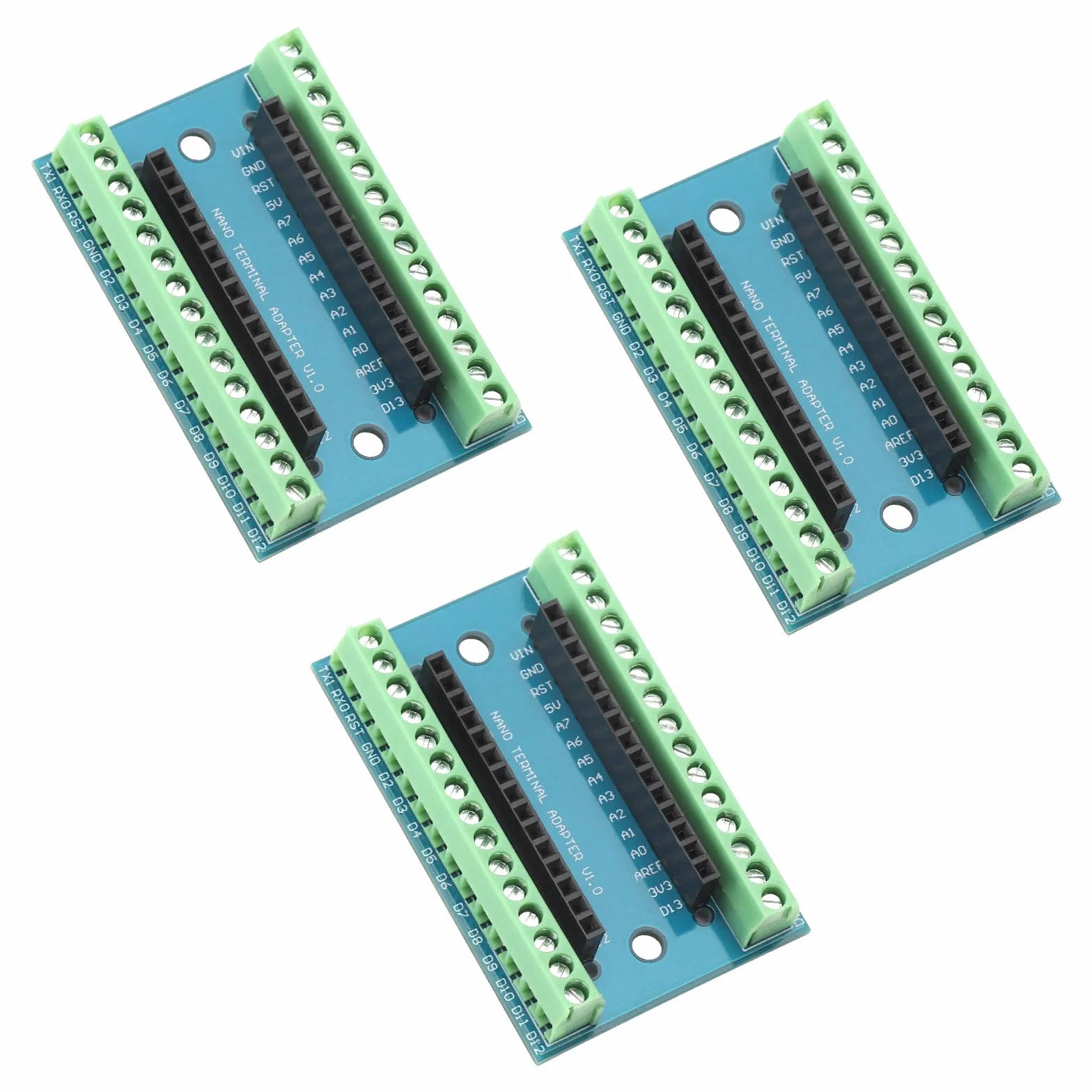 HENGBIRD Nano Shield IO Shield V1.0 Płyta Rozszerzająca z Zaciskami Śrubowymi do Arduino