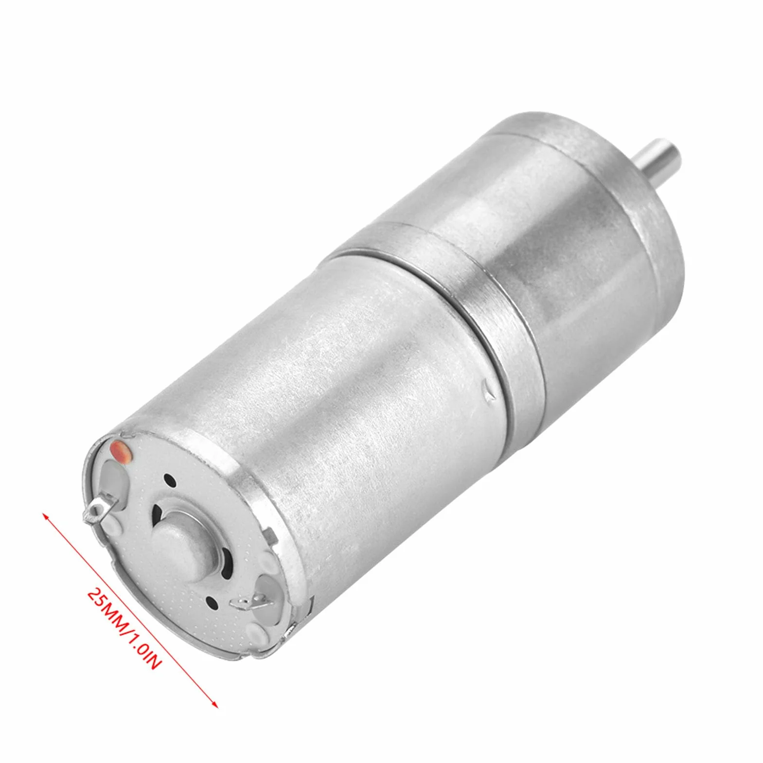 Milltrip Motoreduktor Prądu Stałego 25GA-370 DC 12V 30 obr./min 25mm Metalowy