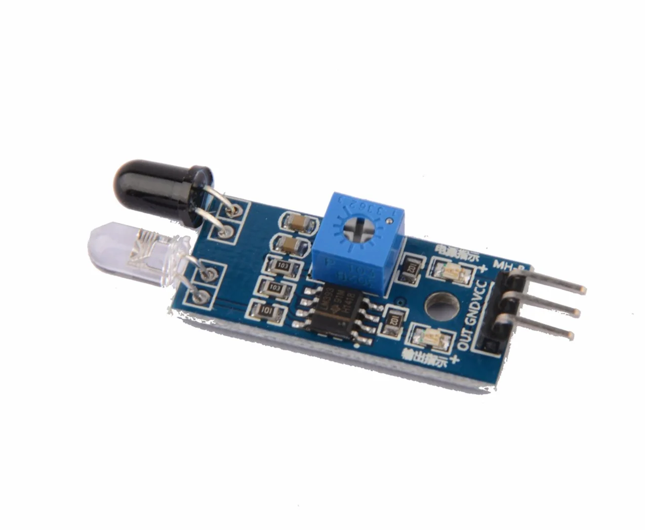 5-pak moduł czujnika na podczerwień na podczerwień do inteligentnego robota samochodowego Arduino 3 przewód