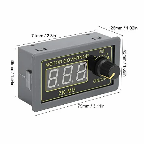 Regulator prędkości silnika PWM 5V 12V 24V Ściemniacz LED Cyfrowy enkoder