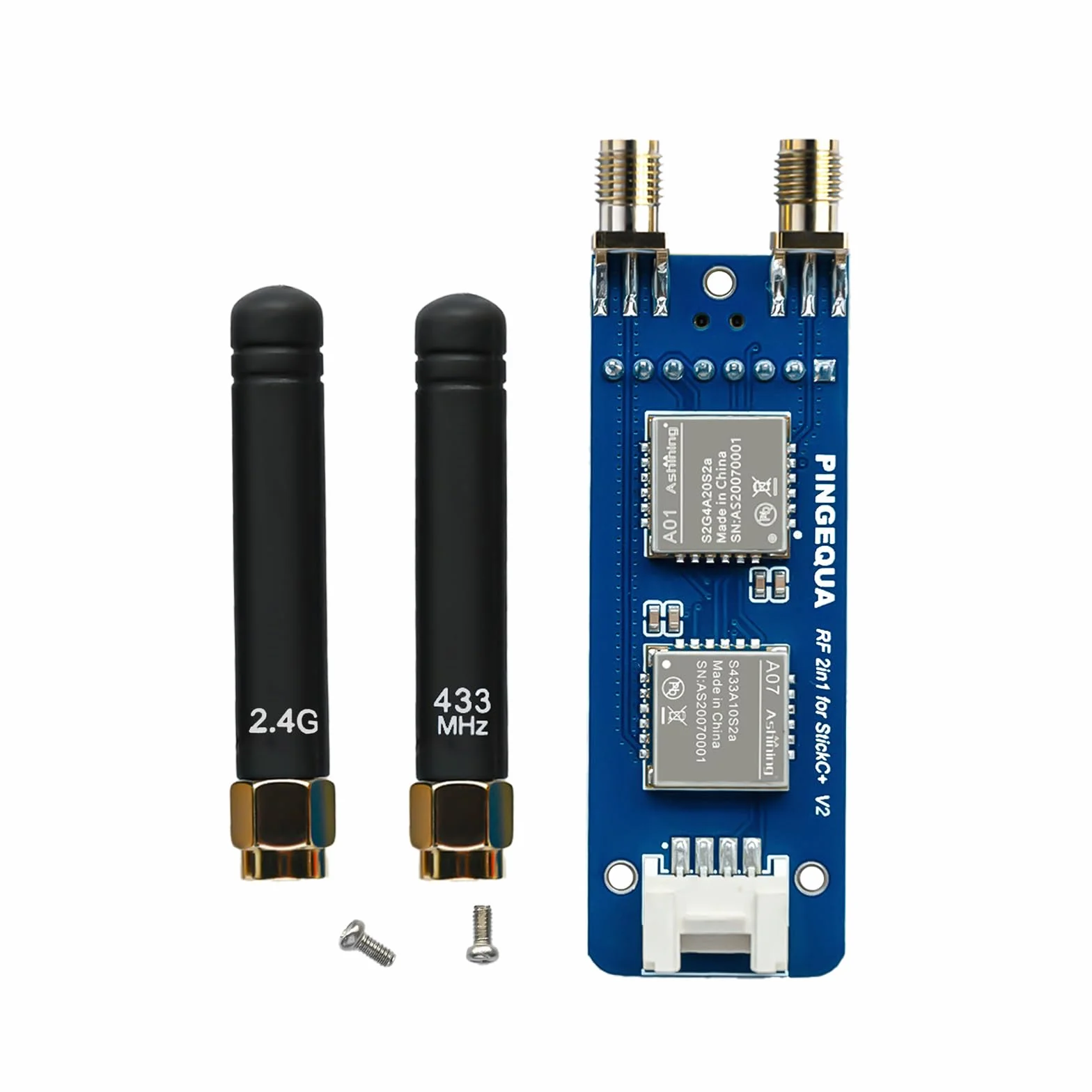 Moduł RF 2 w 1 dla M5Stack StickC Plus, NRF24 2,4 GHz, CC1101 433 MHz, kompatybilny z M5Stack StickC Plus 1.1 i 2