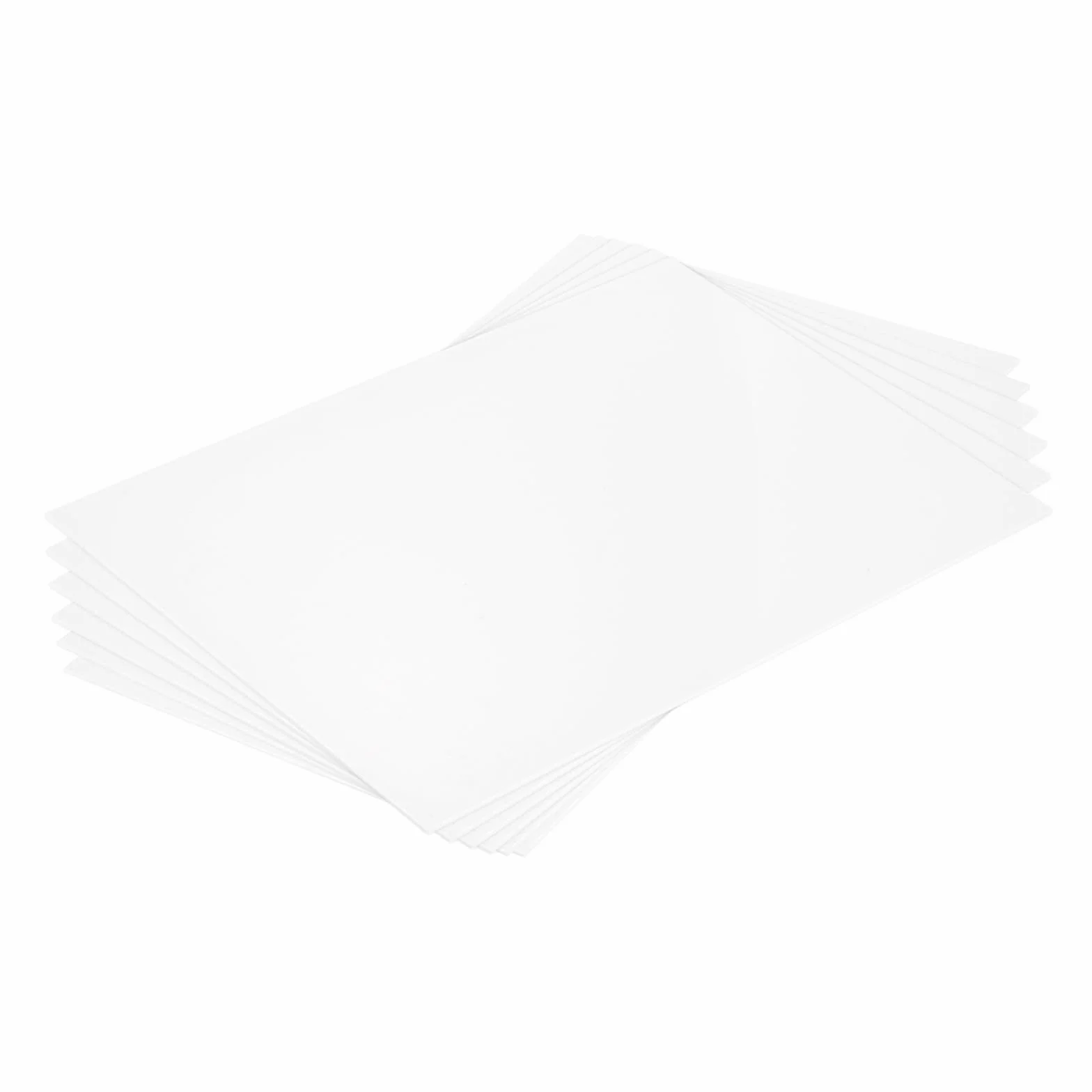 QUARKZMAN Płyty ABS 30x20 cm 0,5 mm 6 sztuk Biały