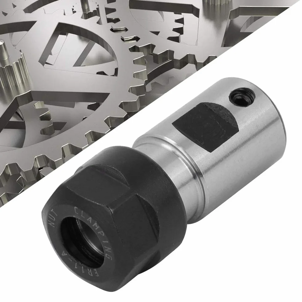 5mm 6mm 8mm Pręt Przedłużający Uchwyt Frezujący Prosto Wał Silnika Chuck Collet Uchwyt Narzędziowy C16-ER11-35L CNC(5mm), Redukcje słupki