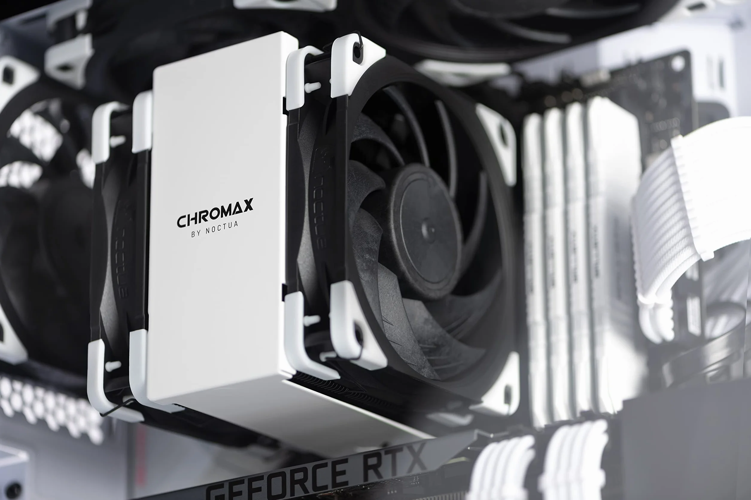 Noctua NA-SAVP1 chromax.white Podkładki Antywibracyjne 120-140mm Wentylatorów 16 sztuk Biały