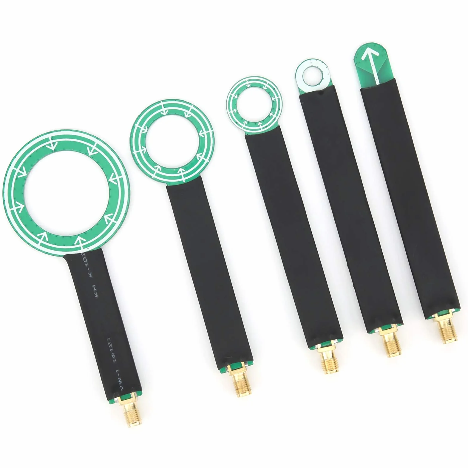 5 Stück PCB EMI EMC Magnetfeldantenne, Magneic Electric Near Field Probe Set Mit Spektrumanalysator verbinden