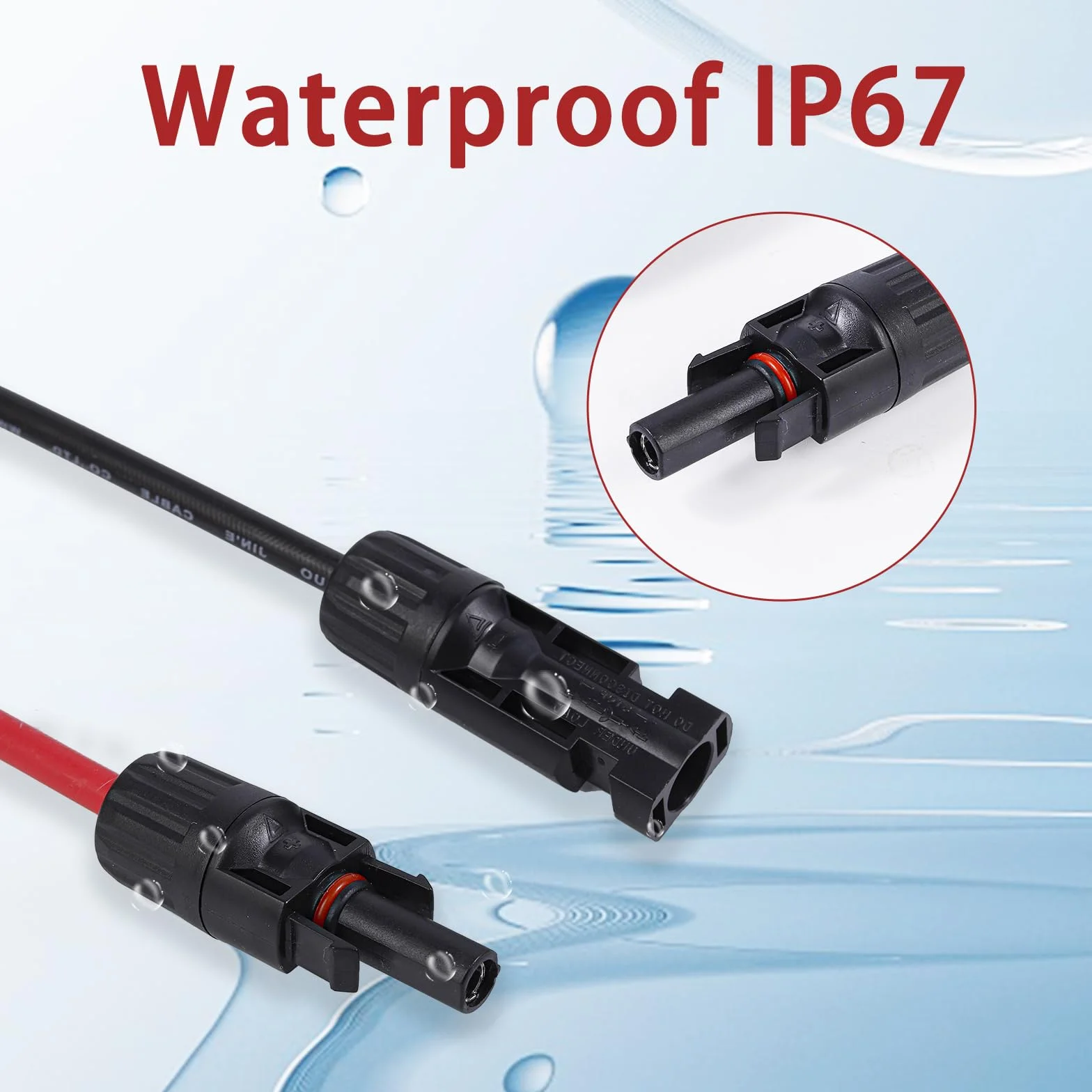 Wtyczka solarna rozgałęźnik Y adapter równoległy 3 na 1, kabel modułu solarnego