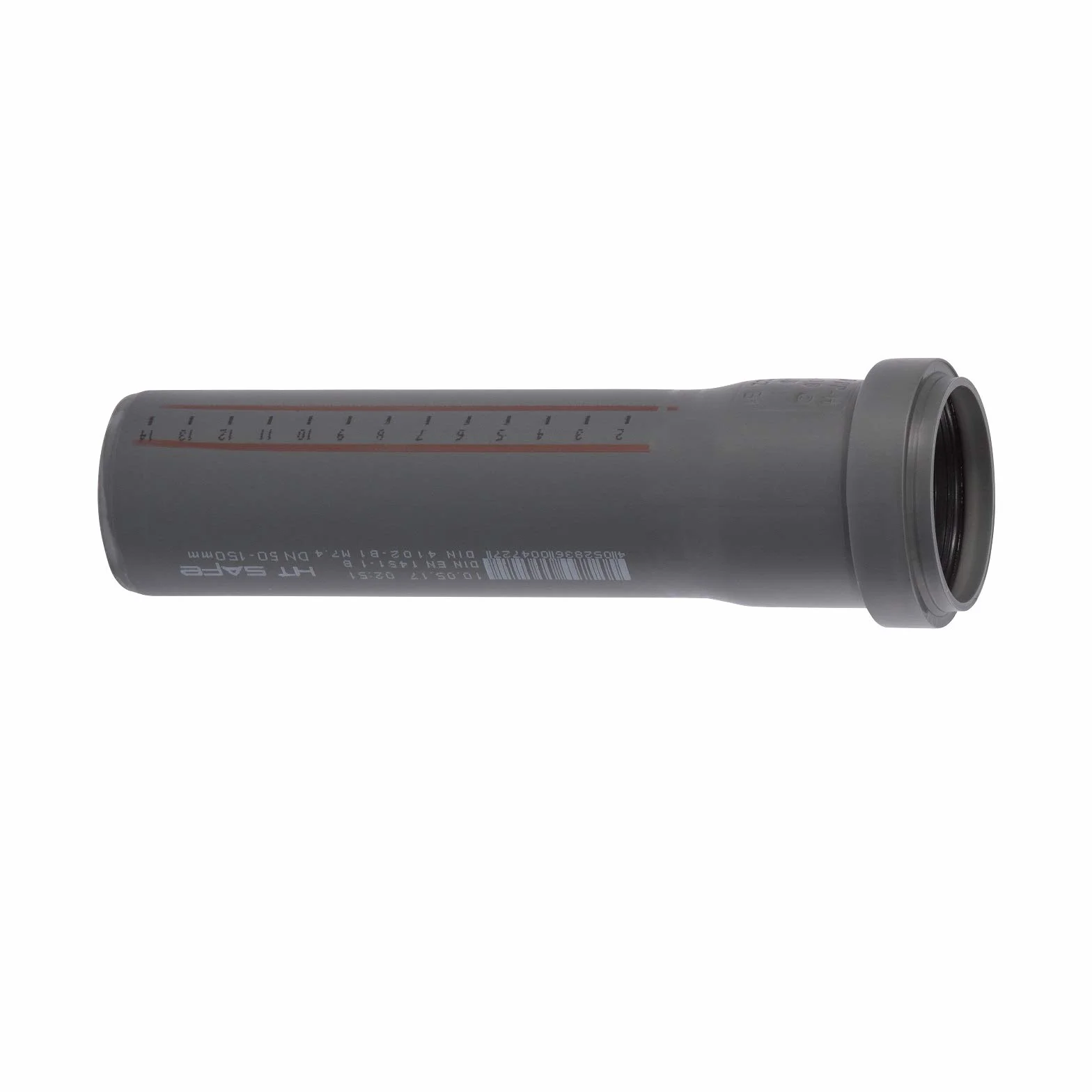 Ostendorf HTsafe rura HTT z mufą DN 50 mm 150 mm