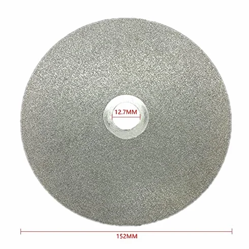 Diamentowa tarcza polerska 15 cm 12,7 mm ziarnistość 320 narzędzie szlifierka