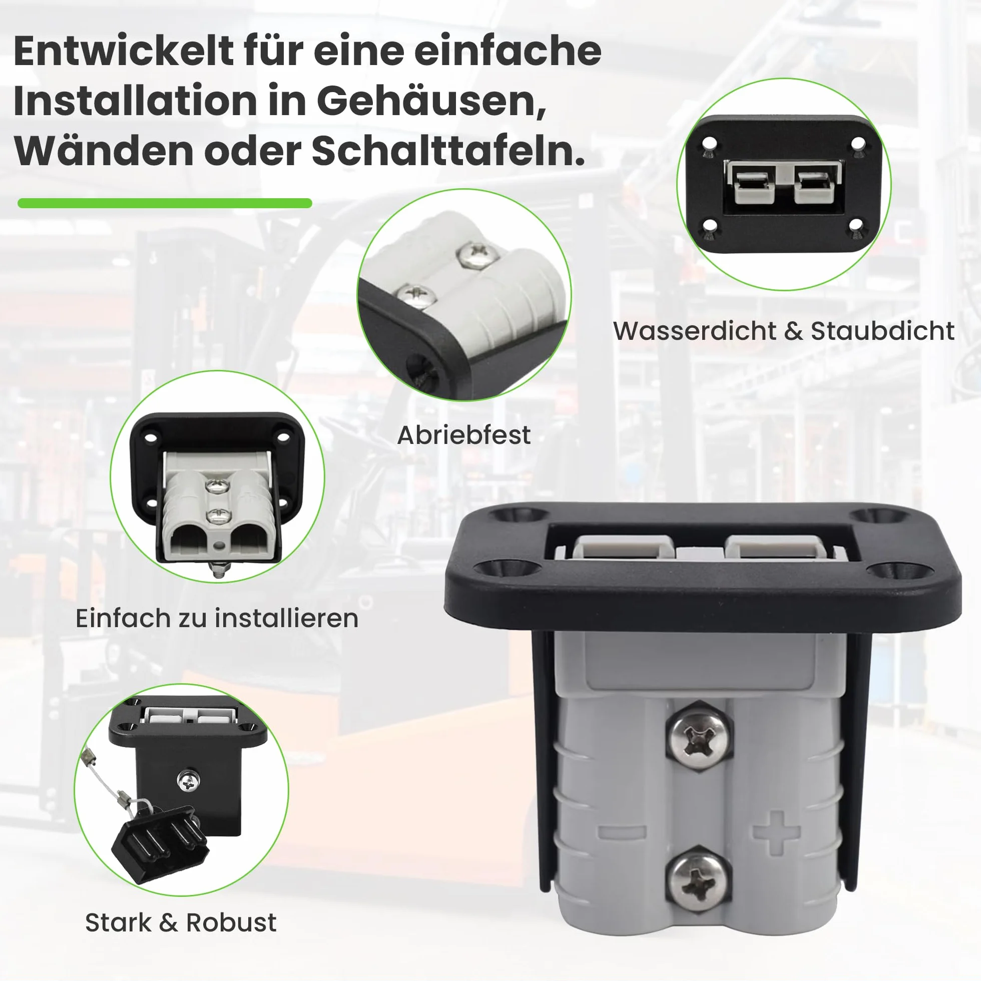 Offgridtec 90A SB50 Anderson Flush-Mount-rama z osłoną przeciwpyłową