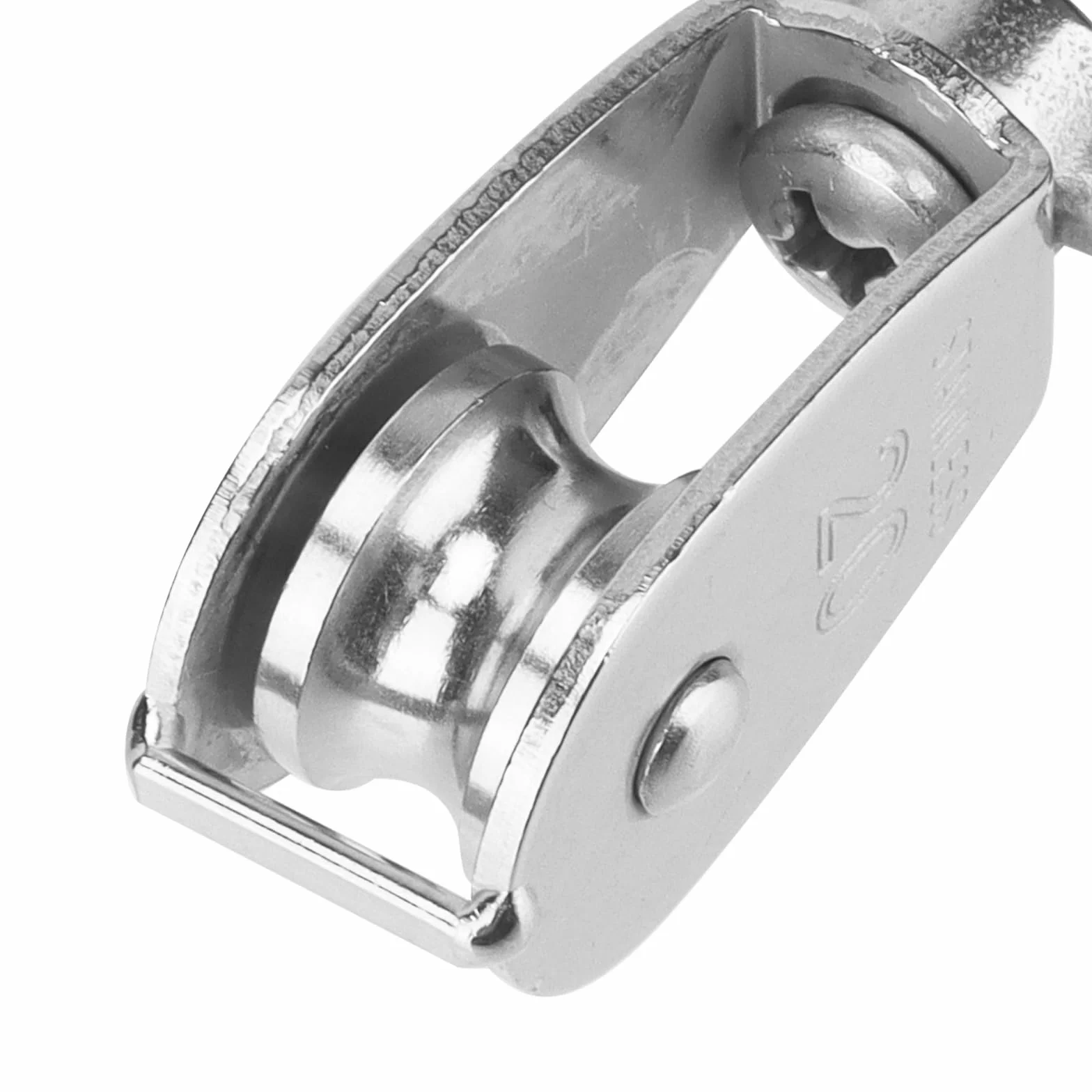 Rolki prowadzące do lin ze stali nierdzewnej 20 mm M20 75 kg