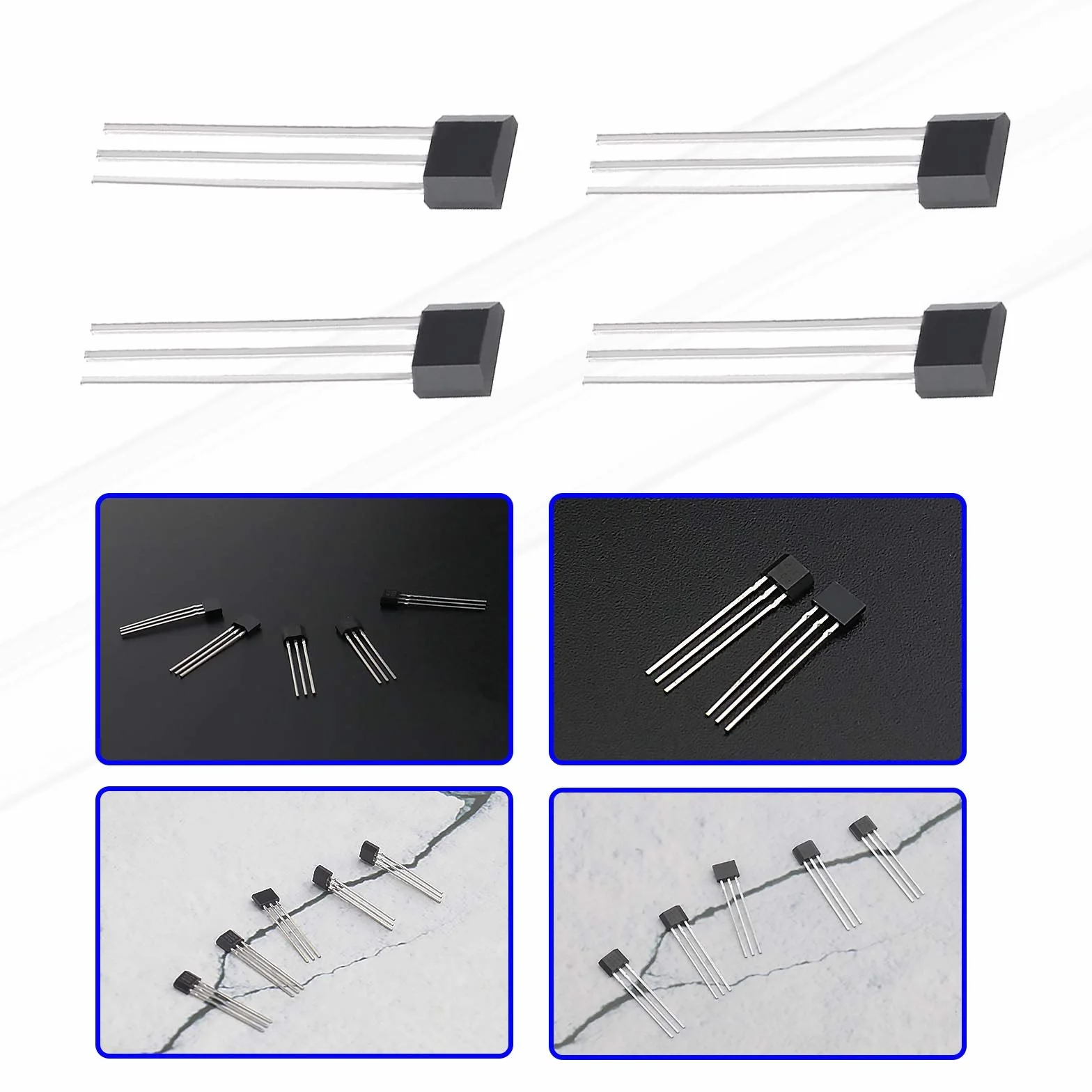 SS41F 41F magnetyczny czujnik bipolarny efekt Halla TO-92S 3-pinowe