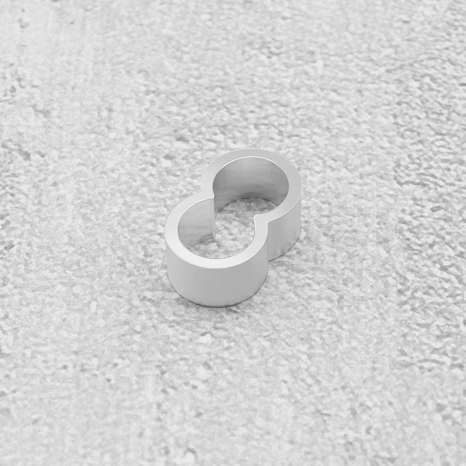 Zaciski dławika linowego aluminiowe 8 mm do prasy kompatybilne z linami napinającymi