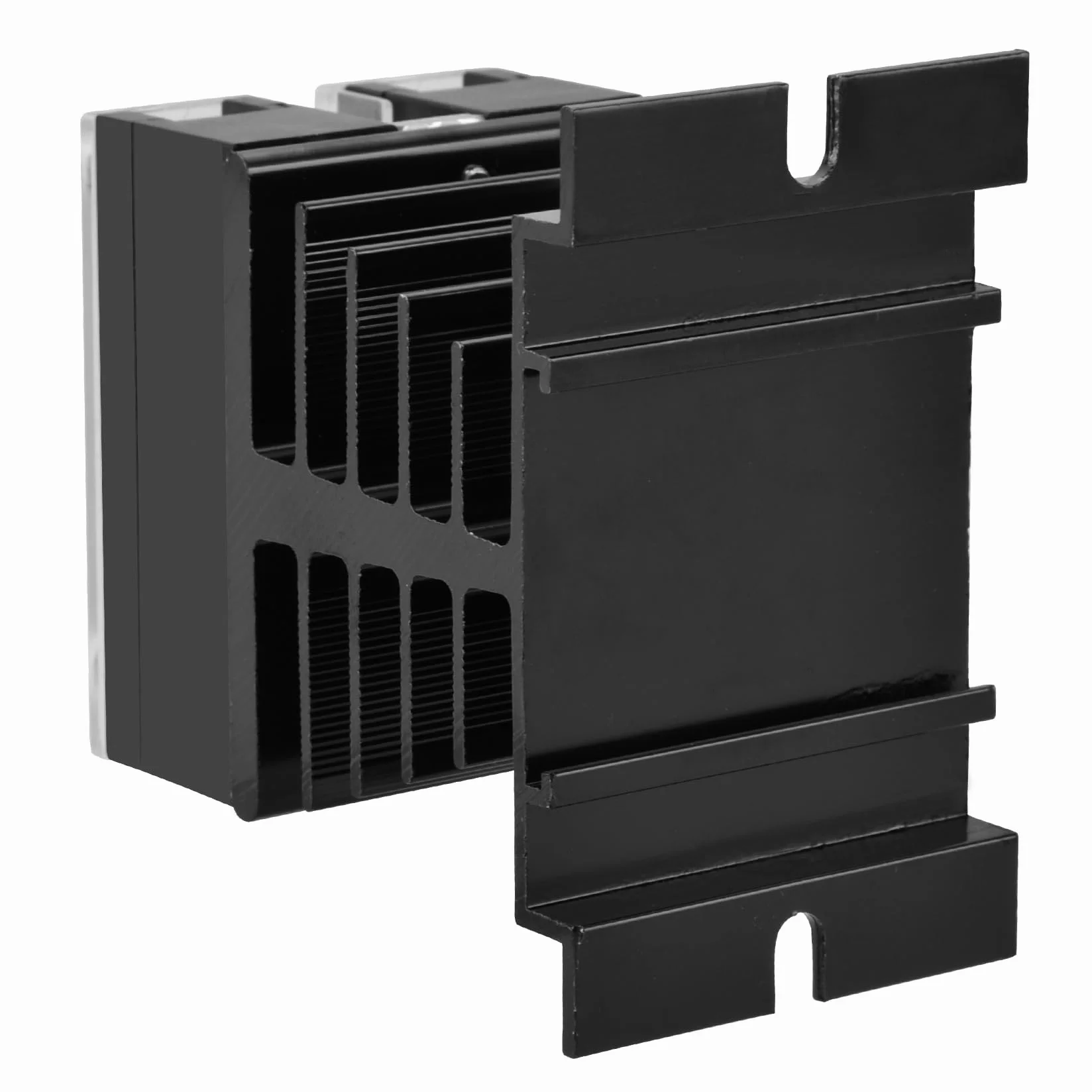 Heschen Jednofazowy przekaźnik półprzewodnikowy DC/AC, SSR-40DA, wejście 4-32VDC, wyjście 24-480VAC, 40A 50-60Hz, z radiatorem