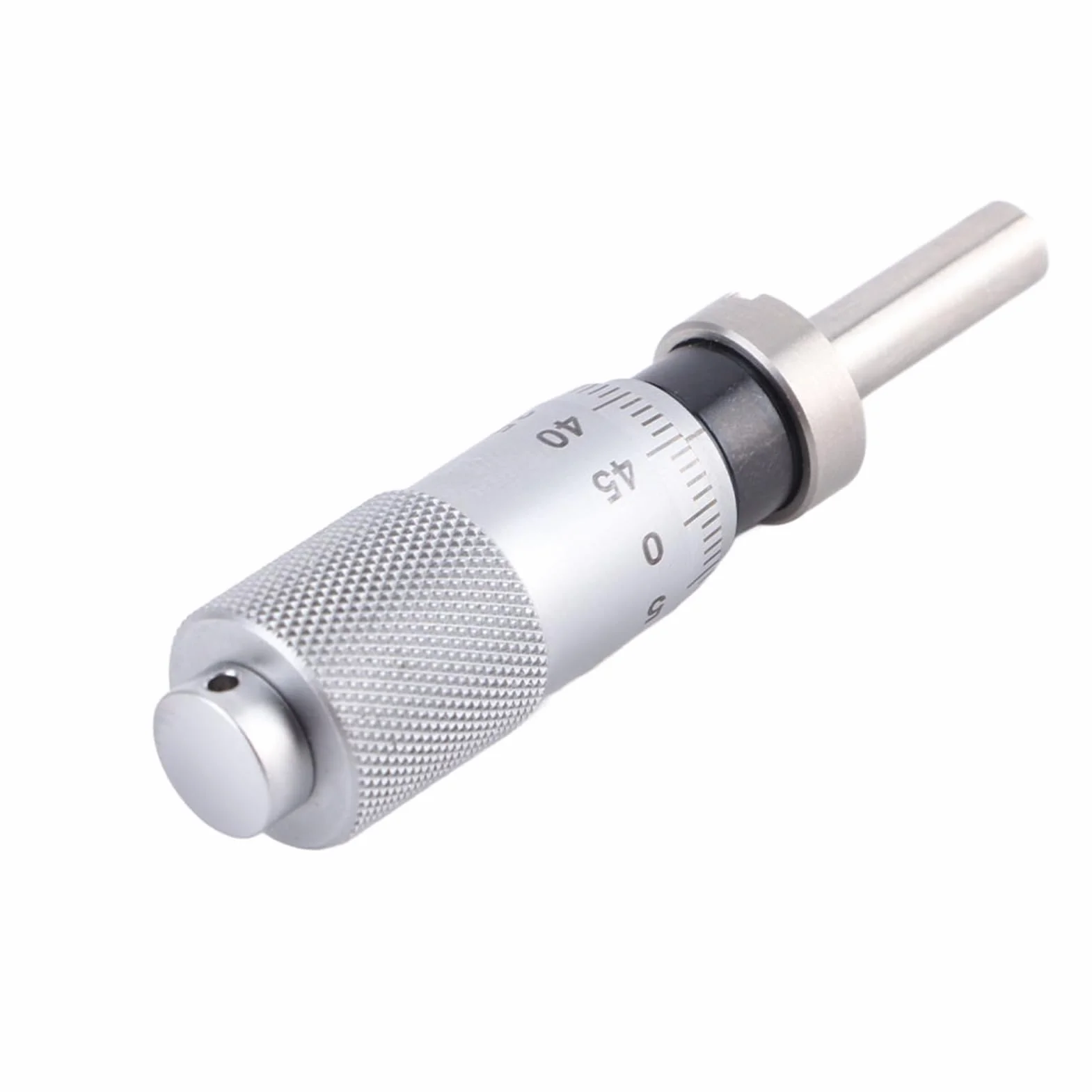 Głowica mikrometru 0-13 mm, metalowy mikrometr narzędzie pomiarowe do precyzyjnego tuningu różnych przyrządów dokładności (głowica kulowa z nakrętką)