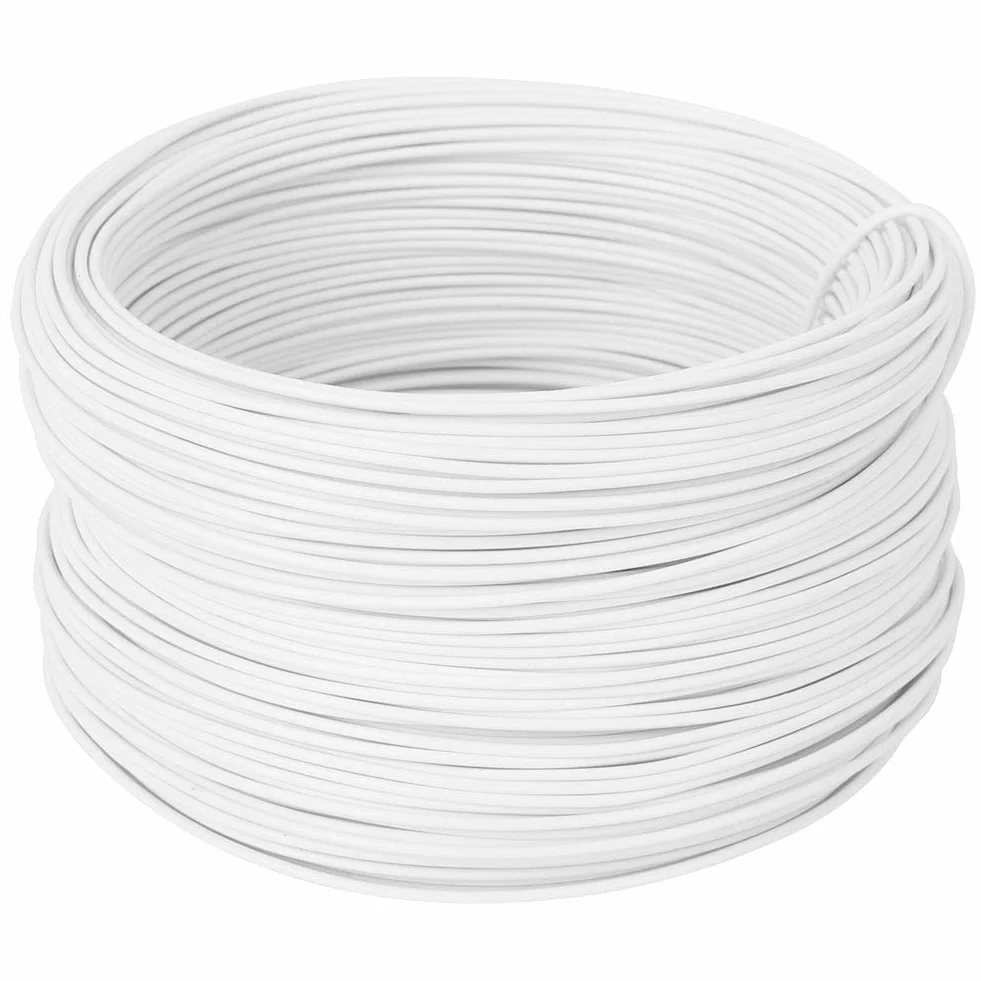 Ocynkowany drut żelazny ocynkowany biały ręcznie robiony gałąź winogron 0,55 mm 100 metrów wskaźnik ocynkowana stal hobby drut