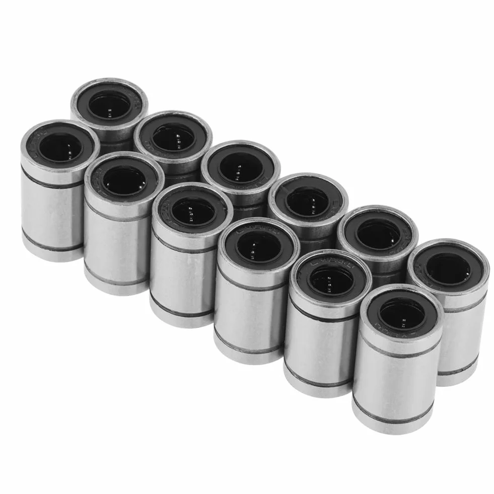 Łożysko liniowe LM8UU 8x15x24 mm 12 sztuk do CNC drukarki 3D