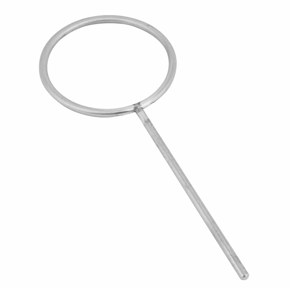 Retorta laboratoryjna ze stali nierdzewnej, odporna na alkalia, pierścień 80mm