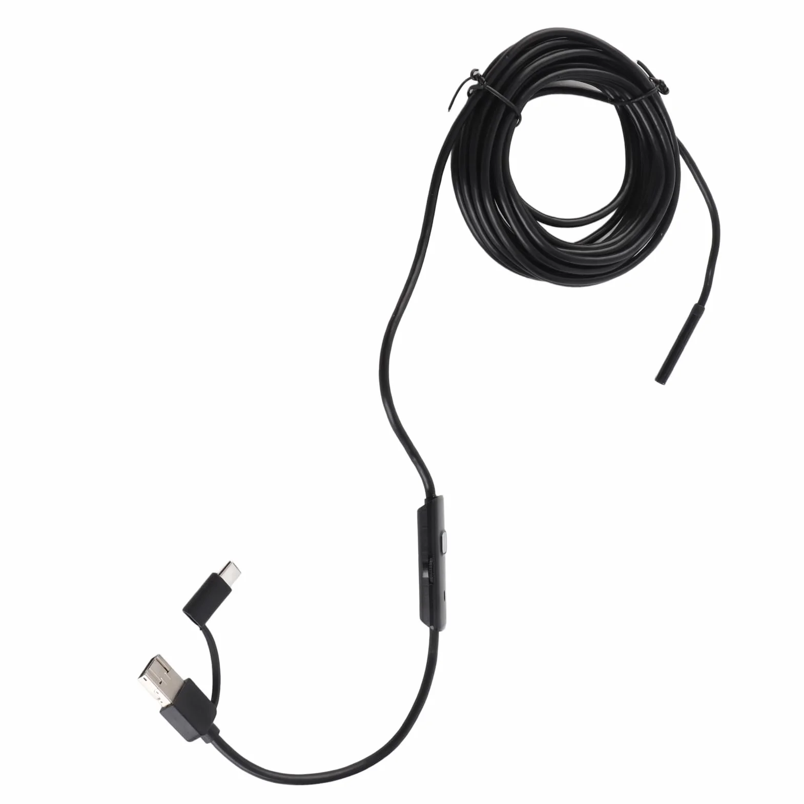 Endoskopowa Kamera Inspekcyjna 3 w 1 USB Wodoodporny Boroskop ze światłem LED