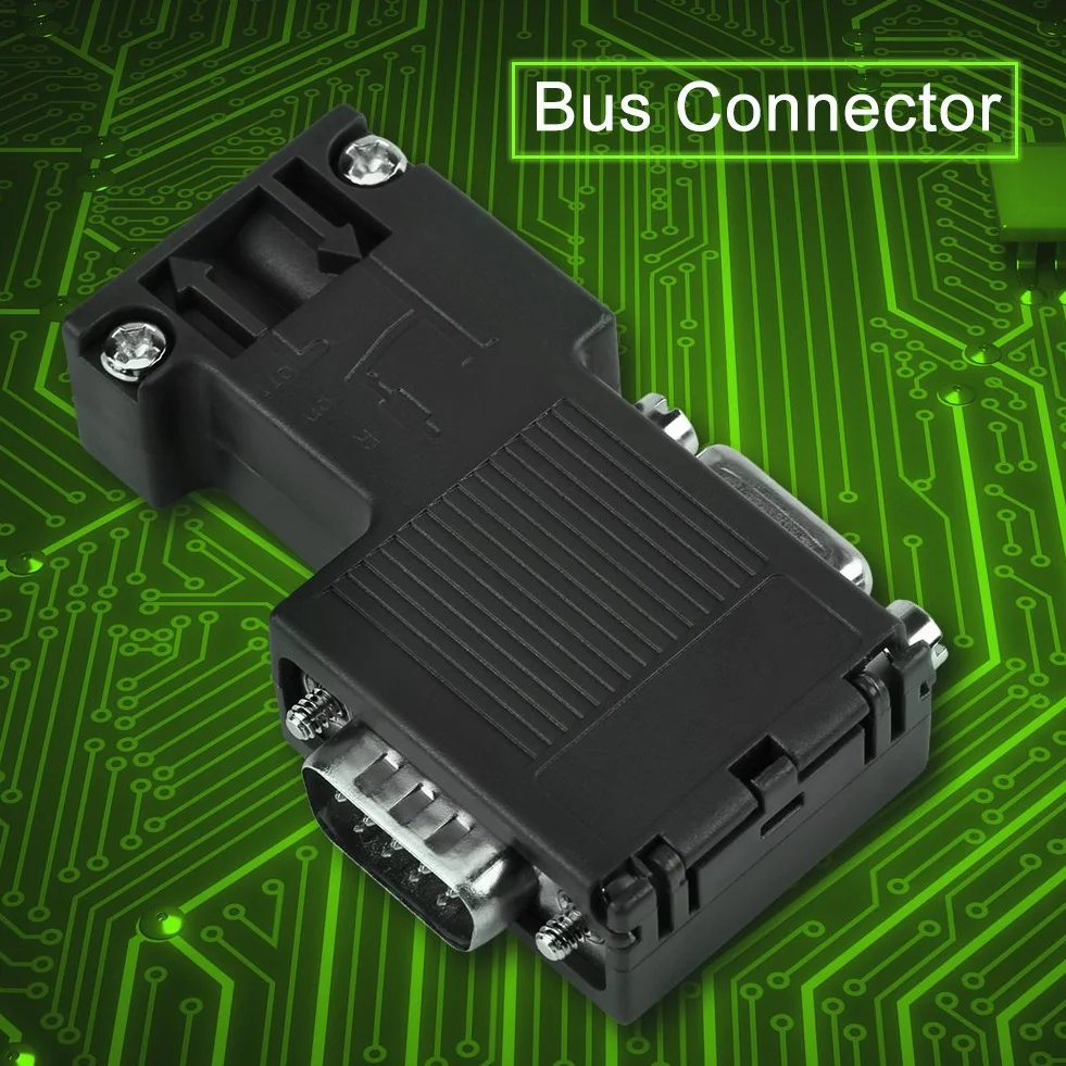 Interfejs kabla do programowania 90° Kompatybilny ze złączem Profibus PLC 6ES7 972-0BB12-0XA0 z interfejsem kabla DP