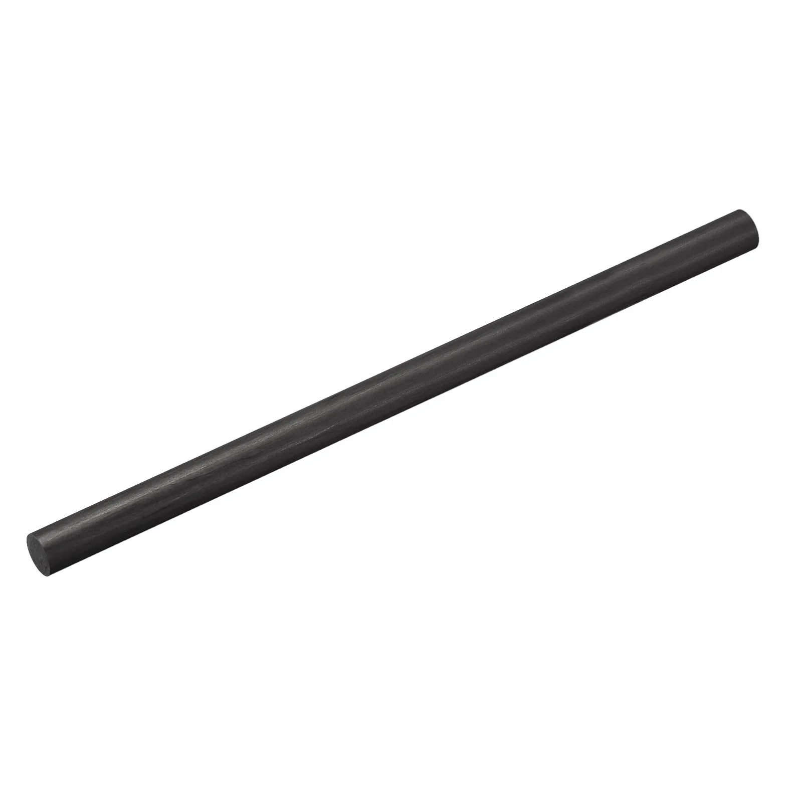 sourcing map Drążek z włókna węglowego do narzędzi "zrób to sam" RC samoloty rura skrzydłowa Quadcopter ramię 8 mm x 150 mm