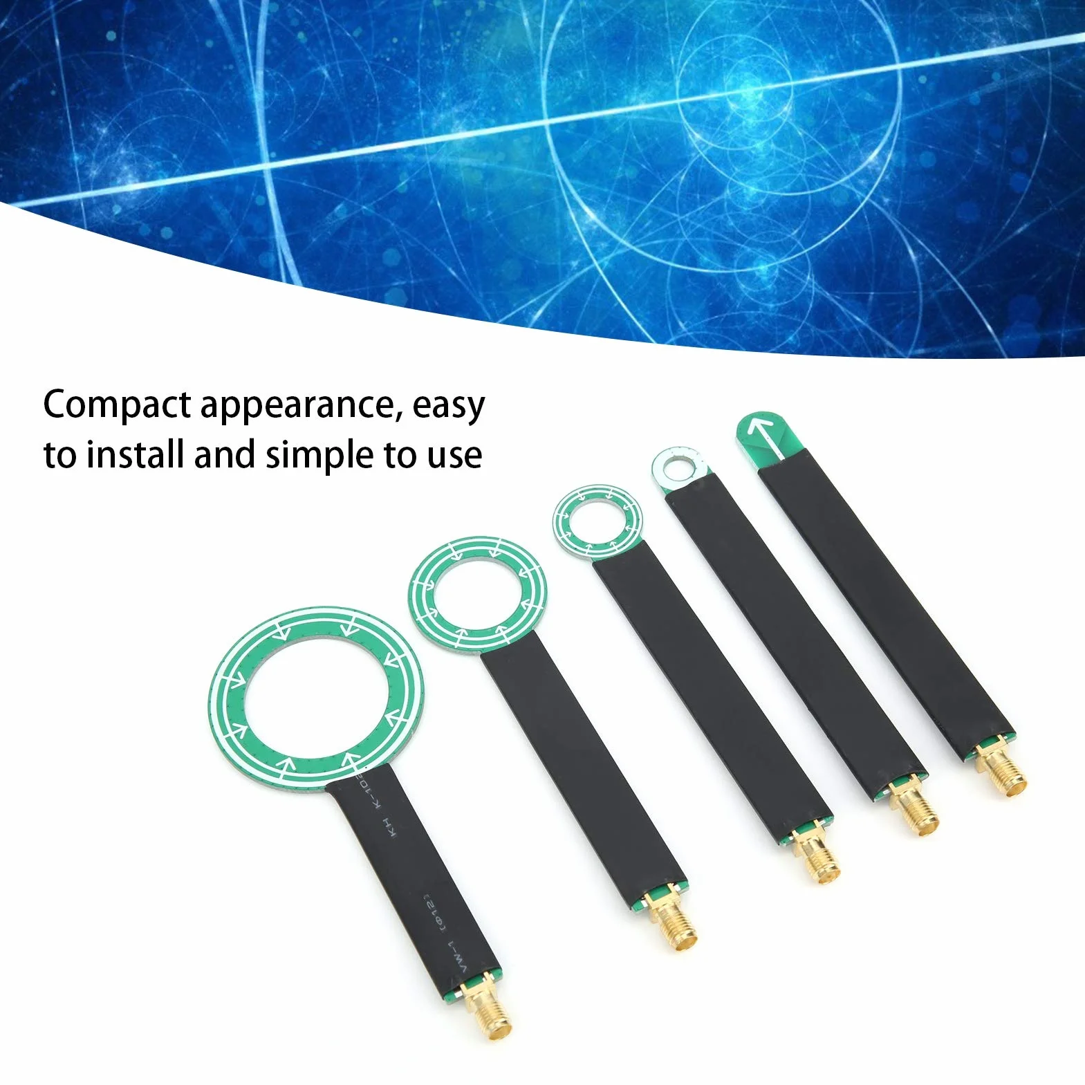 5 Stück PCB EMI EMC Magnetfeldantenne, Magneic Electric Near Field Probe Set Mit Spektrumanalysator verbinden