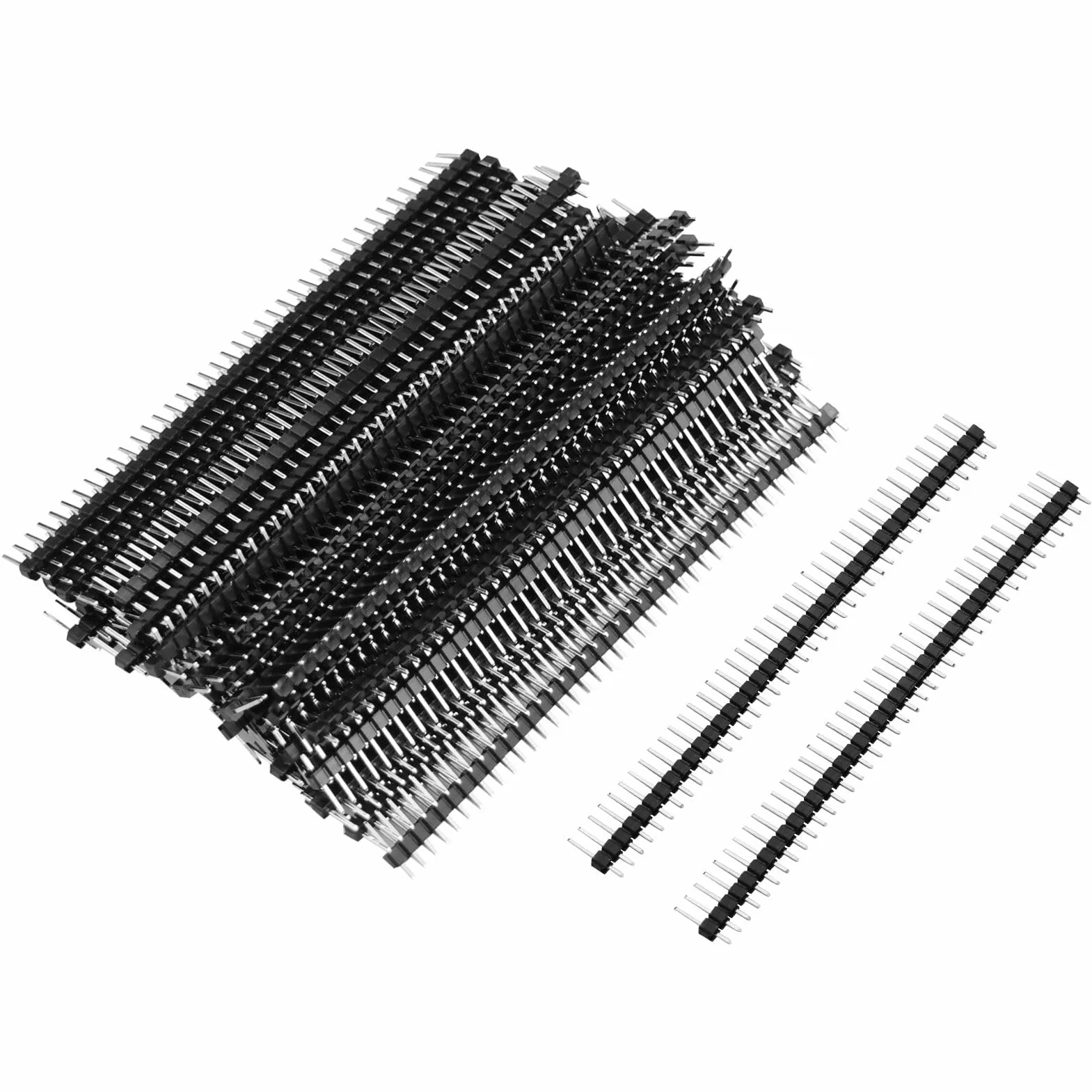Straight Single Row Header Connector 2,54 mm Pitch 1x40 Pins 50 szt.