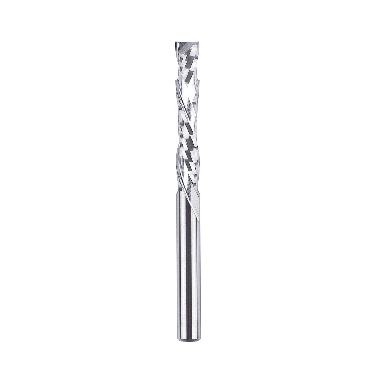 SpeTool Bit kompresyjny w górę w dół, trzpień 4 mm x 25 mm, cięcie spiralne frezy HRC55 z węglika spiekanego CNC, do rzeźbienia w drewnie, grawerowania, szlifowania, frezy do frezarek