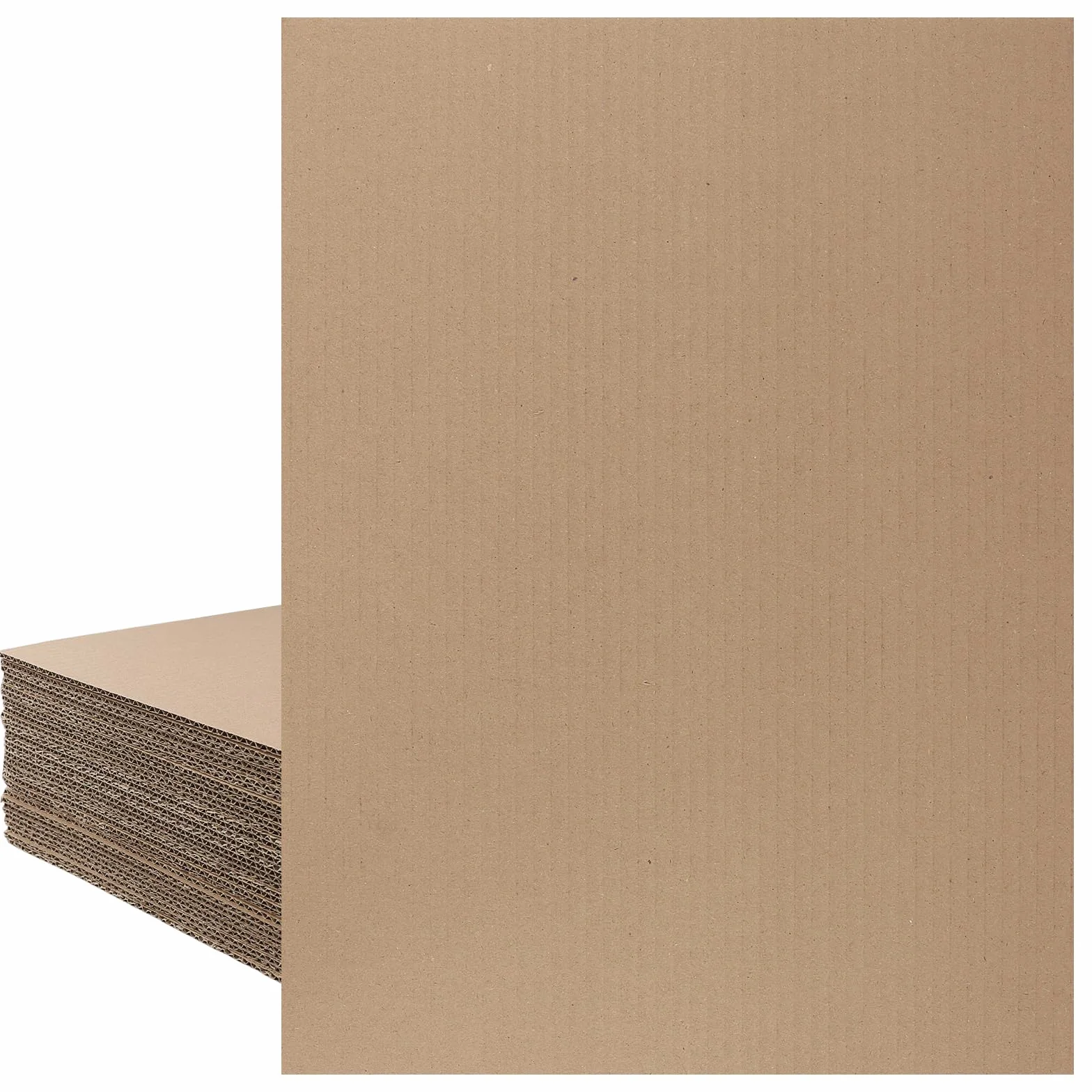 40 sztuk tektury falistej do majsterkowania, 300 x 400 x 3 mm, grube arkusze tektury, grube p?yty kartonowe do rzemios?a, opakowania, odst?py
