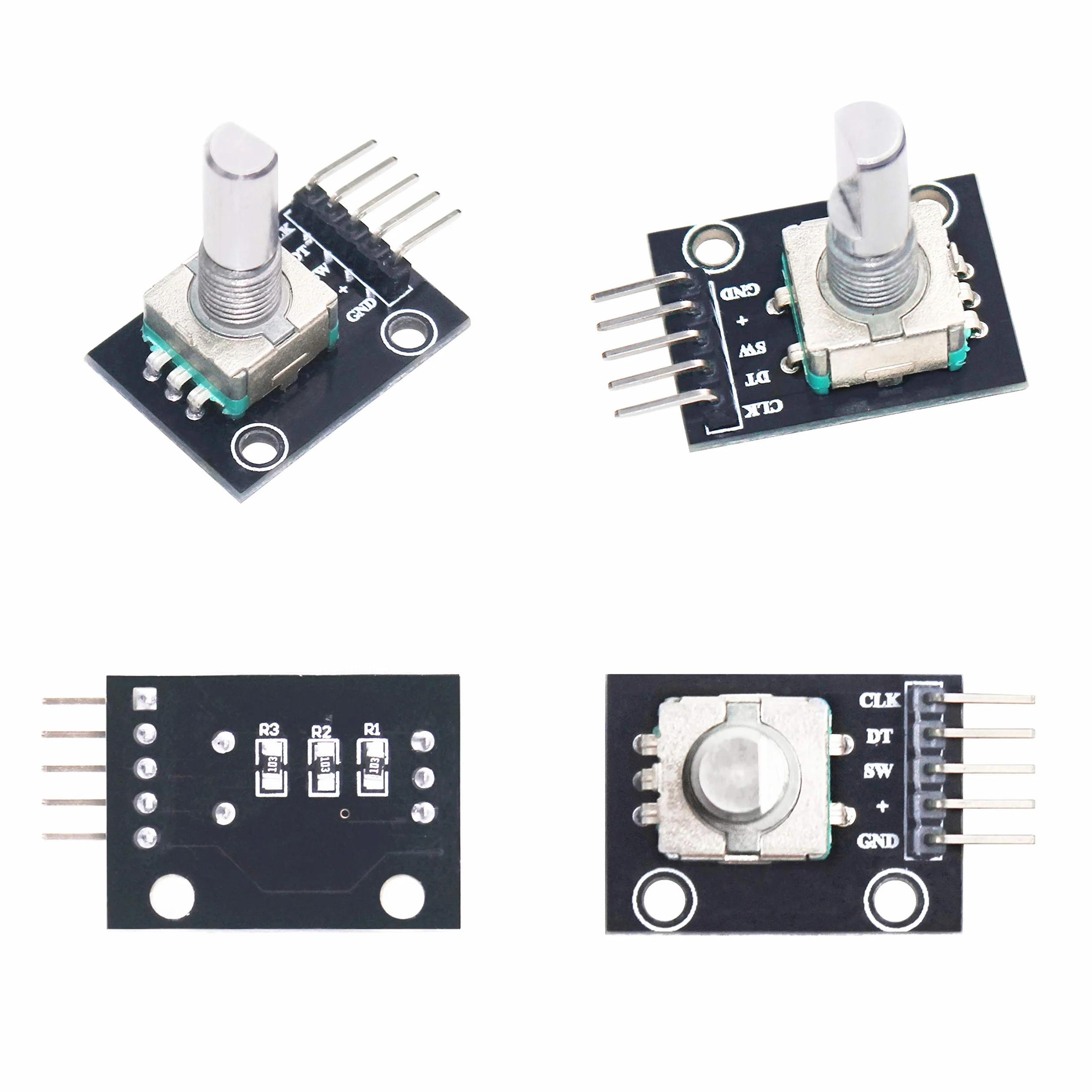 Obrotowy moduł enkodera KY-040 z przyciskiem do Arduino