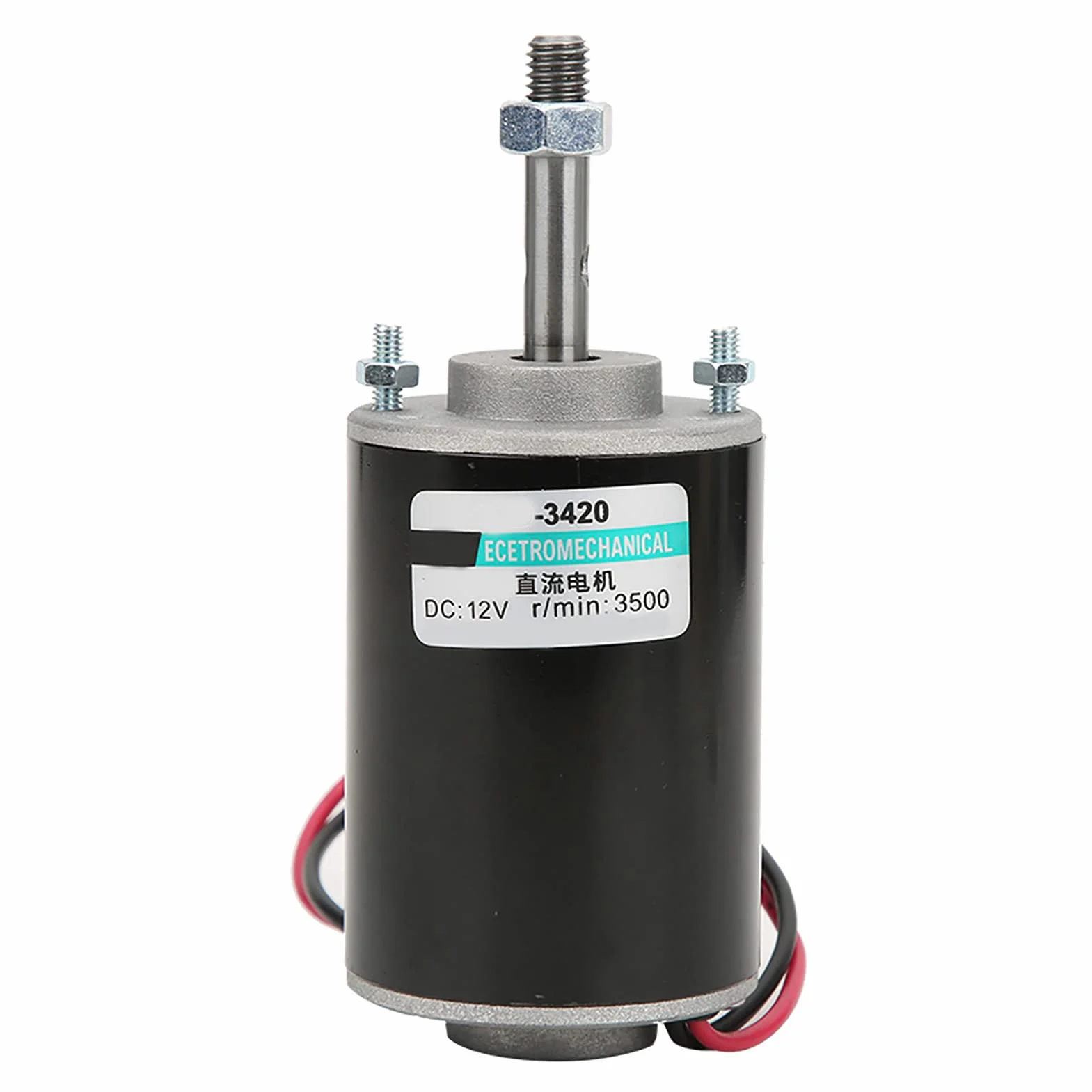 Silnik Prądu Stałego 12V 24V 200W Magnes Trwały 30W 3500 obr./min Mini Szczotkowany
